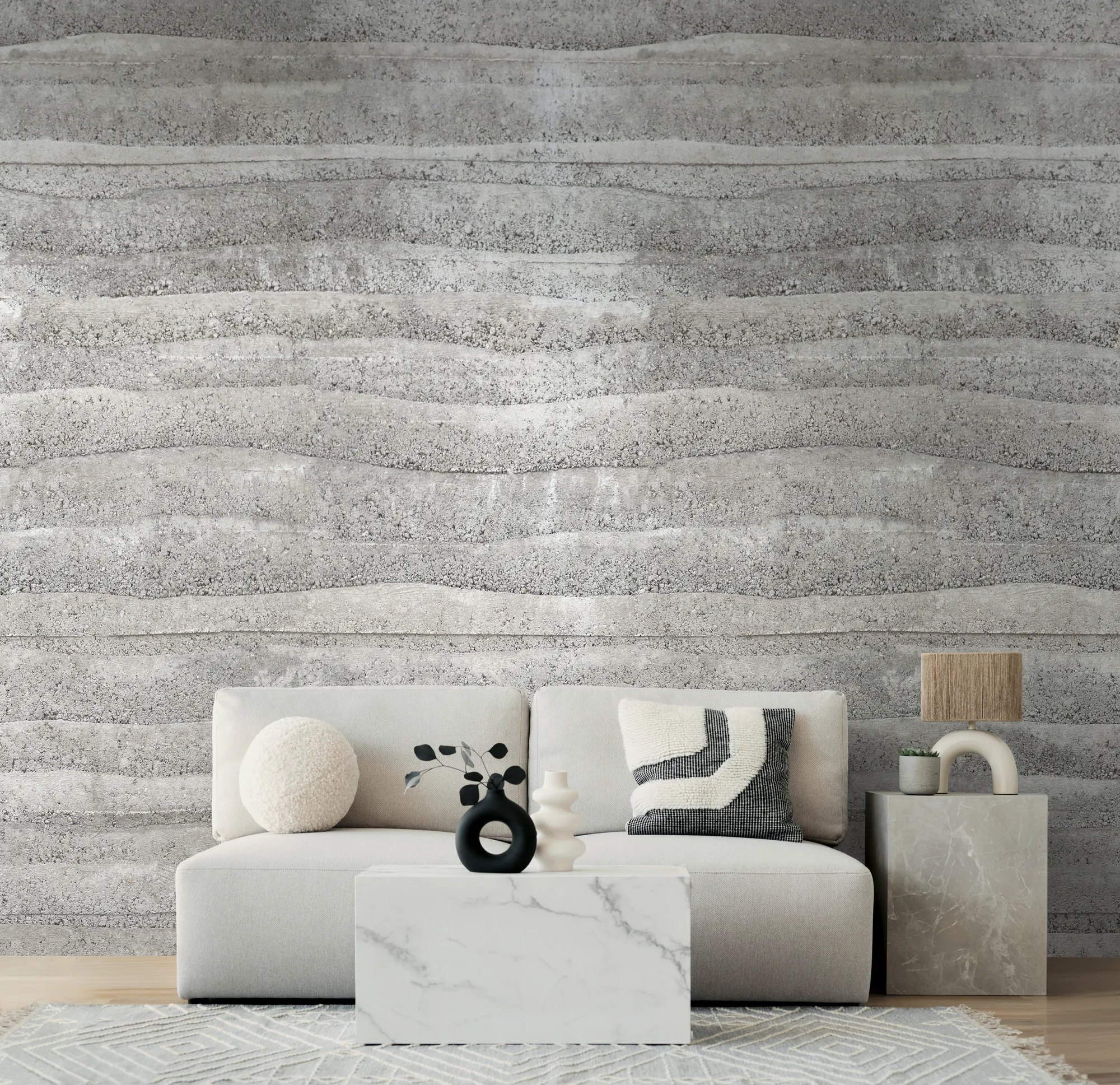 Betooniefektiga fliistapeet Livingwalls The Wall 4 – hall – 792173 - Image 4