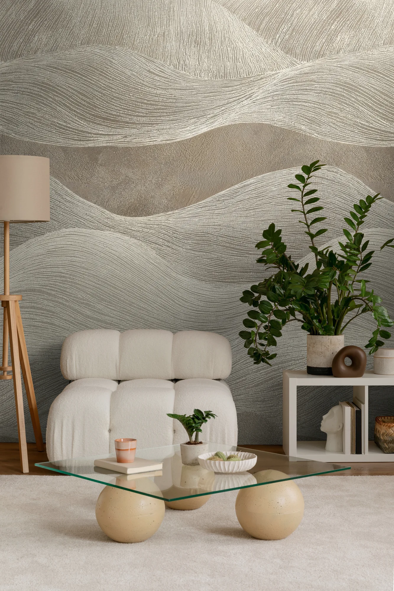 Maastikumotiiviga fliistapeet Livingwalls The Wall 4 – pruun – 792231 - Image 4