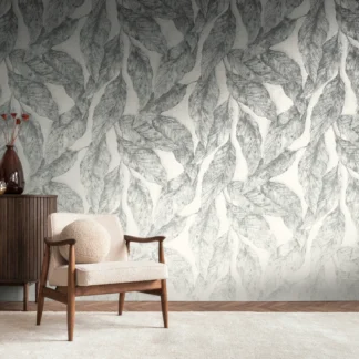 Lillemustriga fliistapeet Livingwalls The Wall 4 – hall – 792235