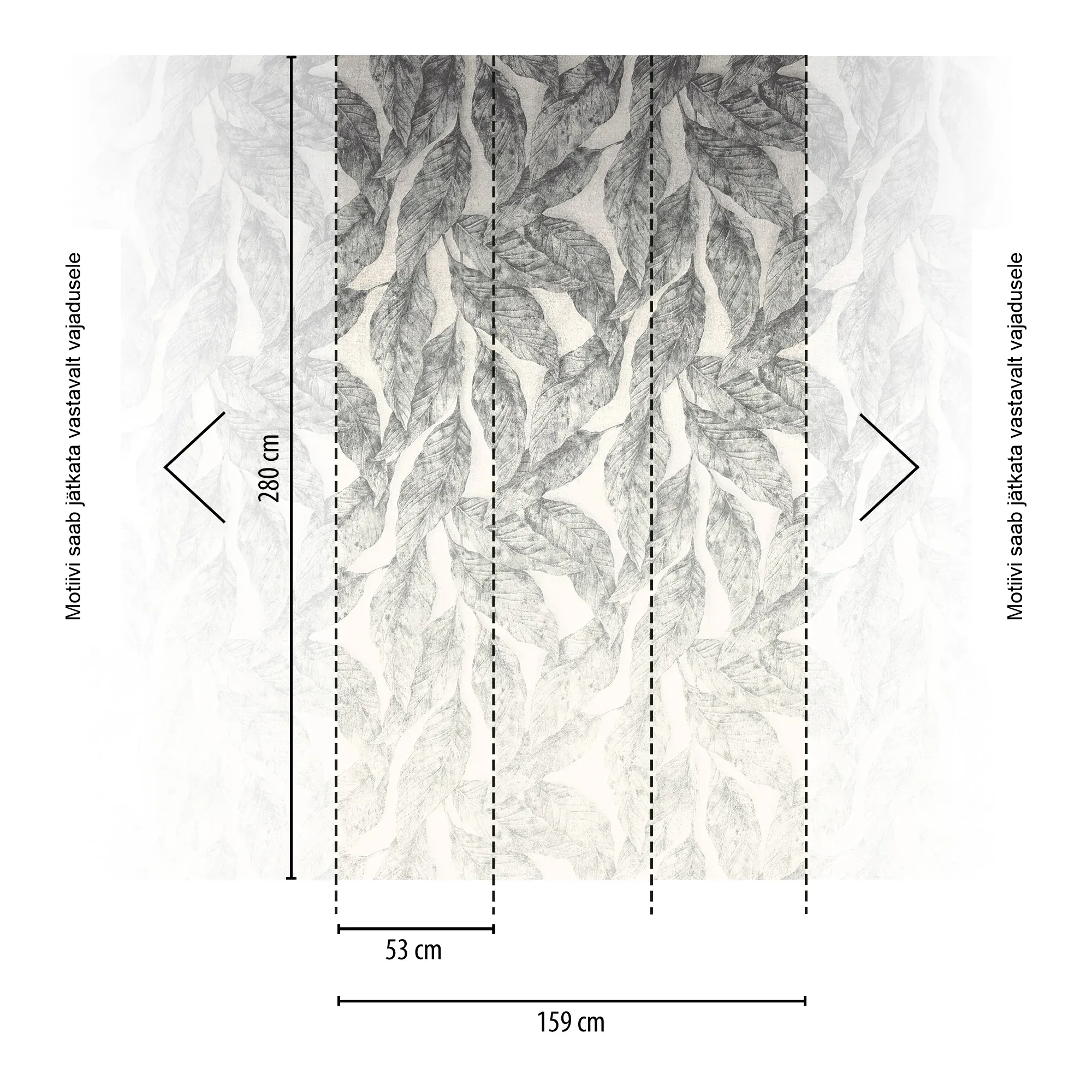 Lillemustriga fliistapeet Livingwalls The Wall 4 – hall – 792235 - Image 2
