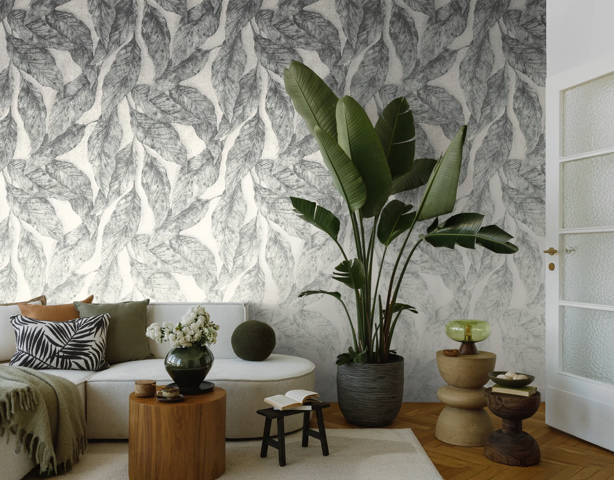 Lillemustriga fliistapeet Livingwalls The Wall 4 – hall – 792235 - Image 3