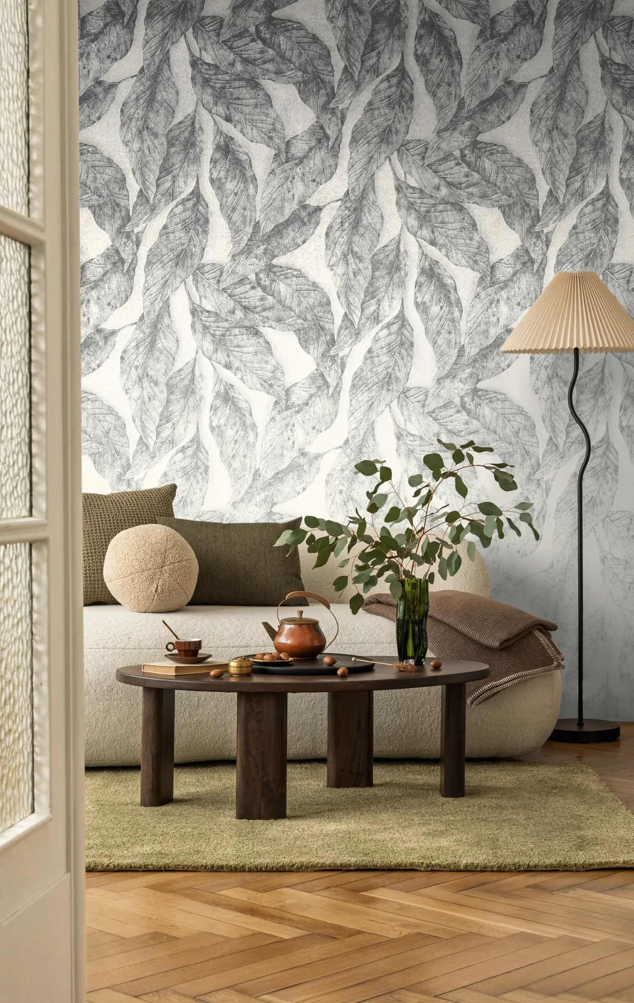 Lillemustriga fliistapeet Livingwalls The Wall 4 – hall – 792235 - Image 4