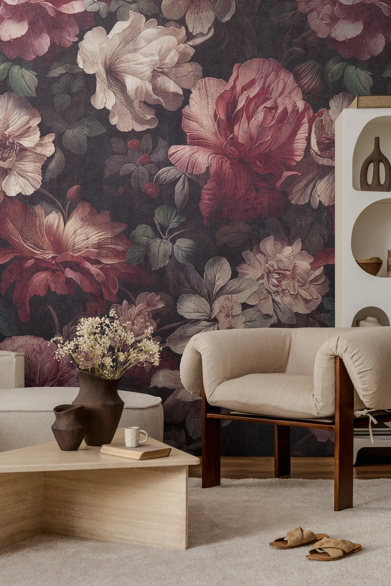 Lillemustriga fliistapeet Livingwalls The Wall 4 – roosa – 792237 - Image 3