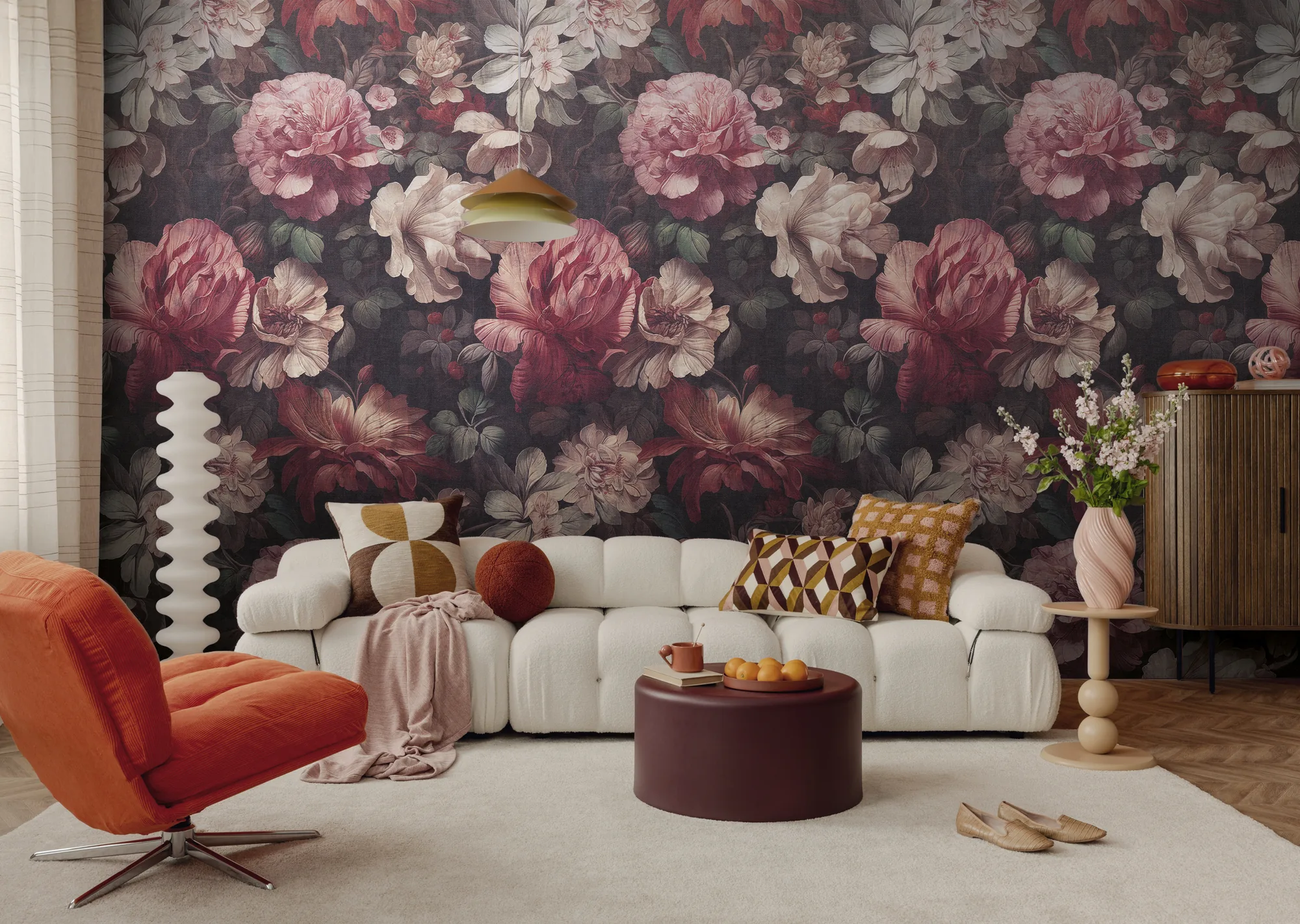 Lillemustriga fliistapeet Livingwalls The Wall 4 – roosa – 792237 - Image 5
