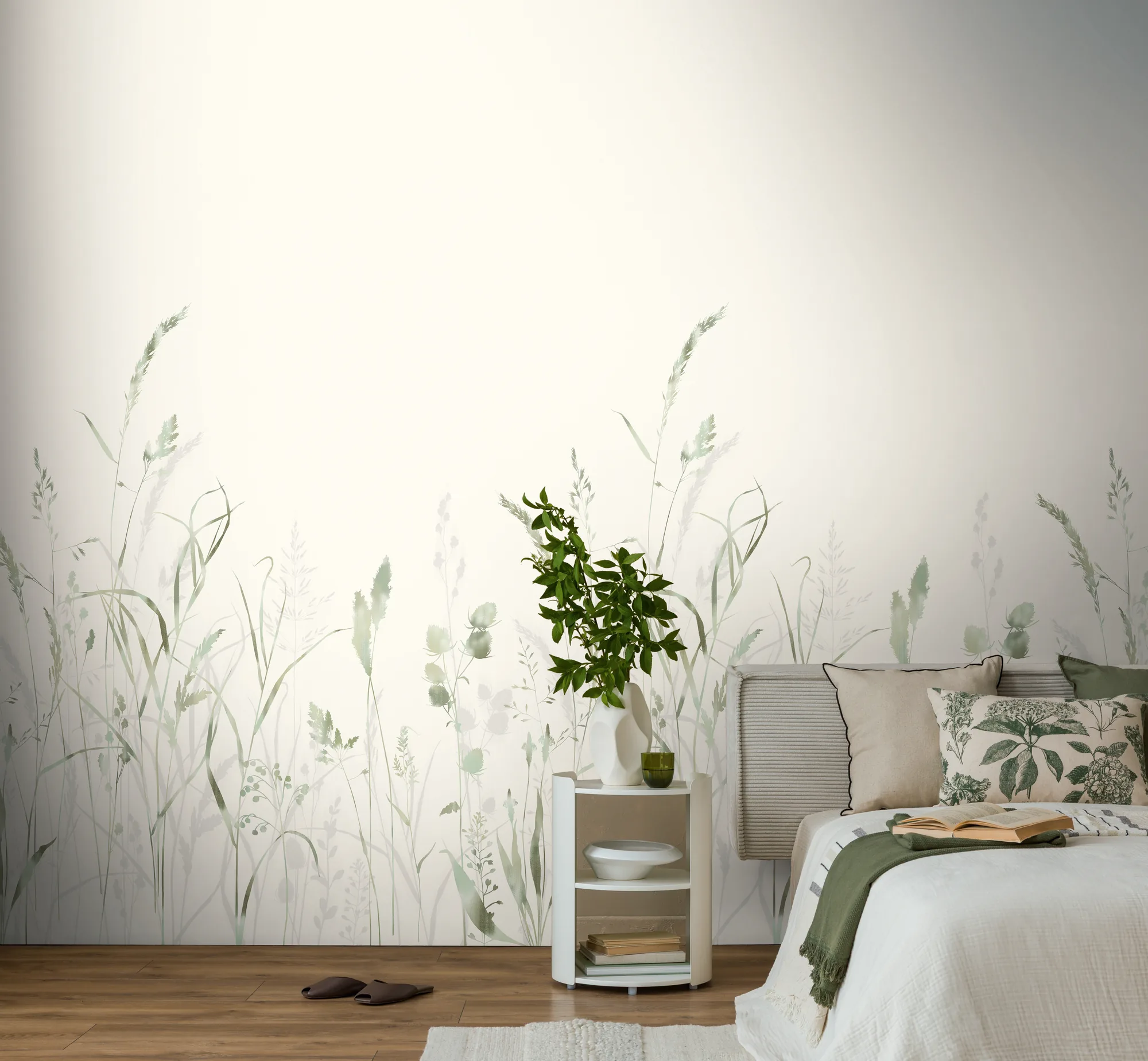 Lillemustriga fliistapeet Livingwalls The Wall 4 – roheline – 792261 - Image 4