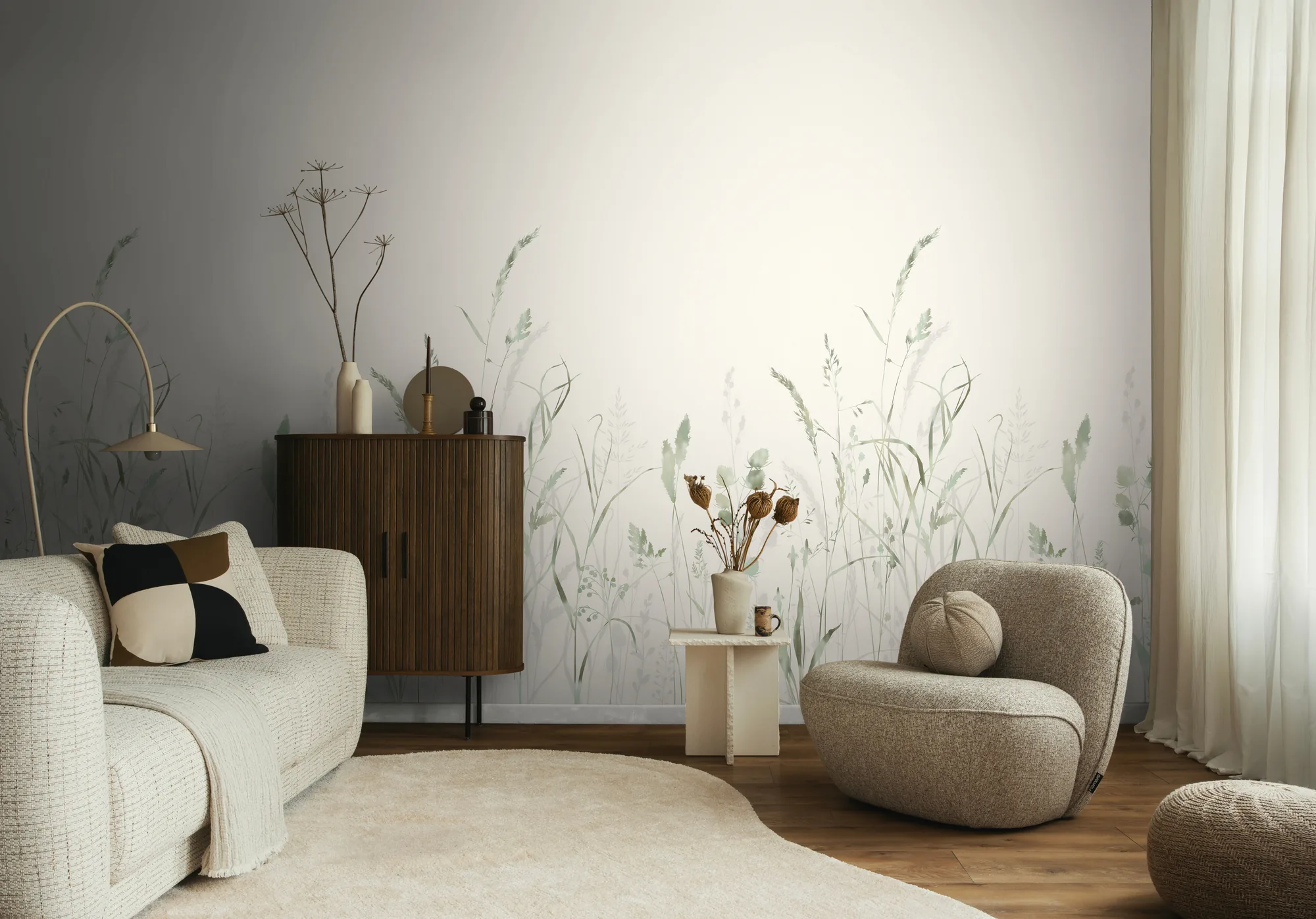 Lillemustriga fliistapeet Livingwalls The Wall 4 – roheline – 792261 - Image 5