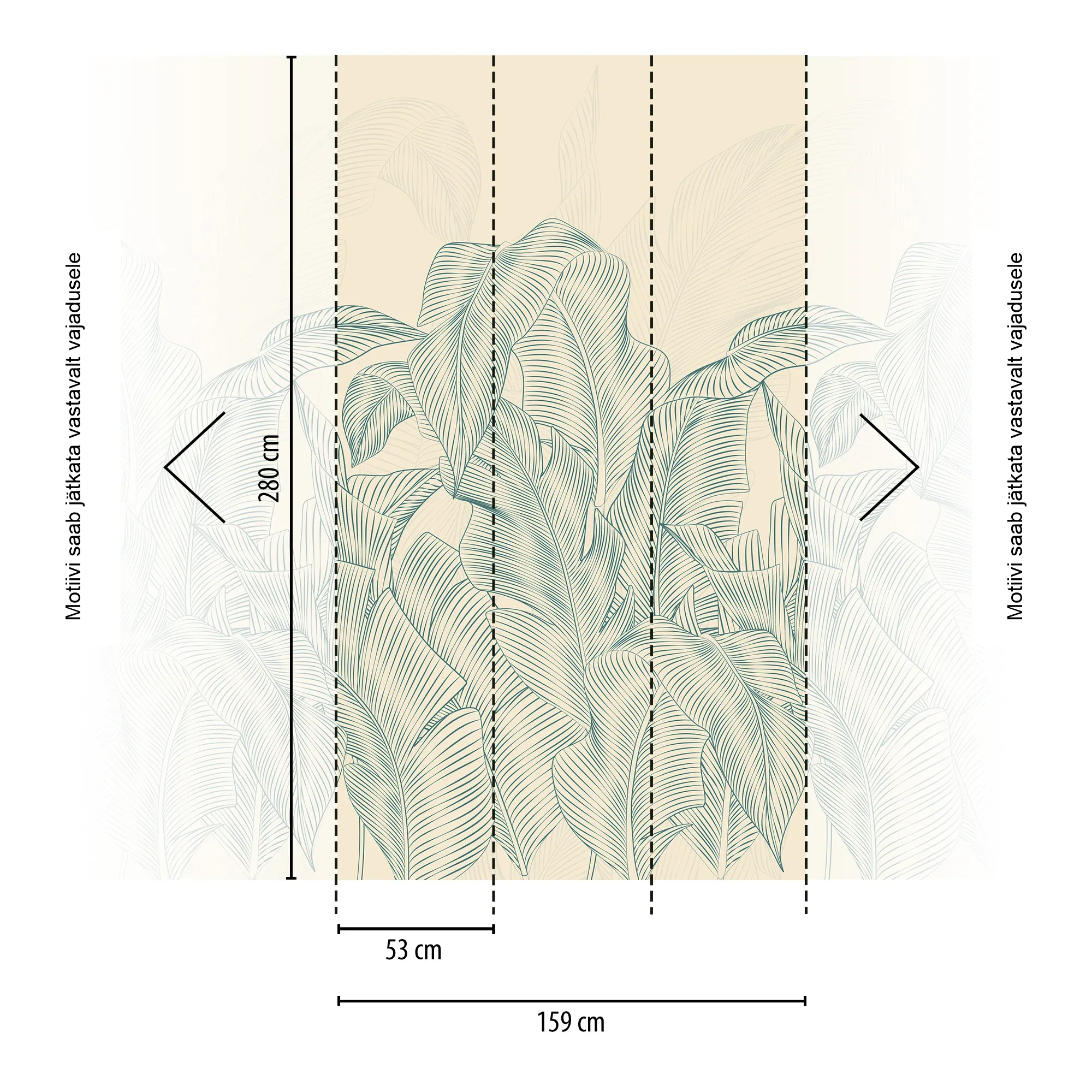 Abstraktse mustriga fliistapeet Livingwalls The Wall 4 – sinine – 792263 - Image 2