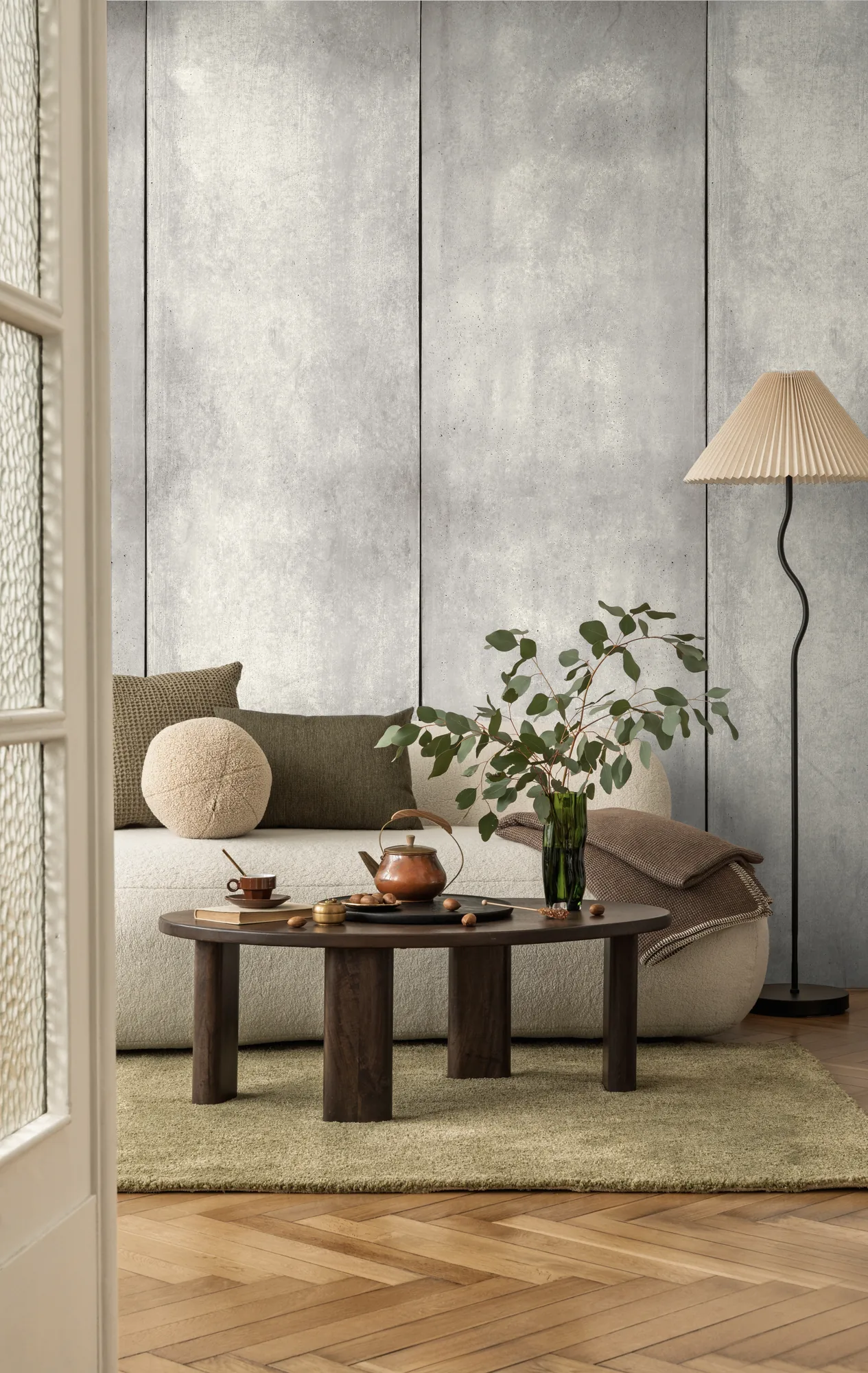 Betooniefektiga fliistapeet Livingwalls The Wall 4 – hall – 792265 - Image 4