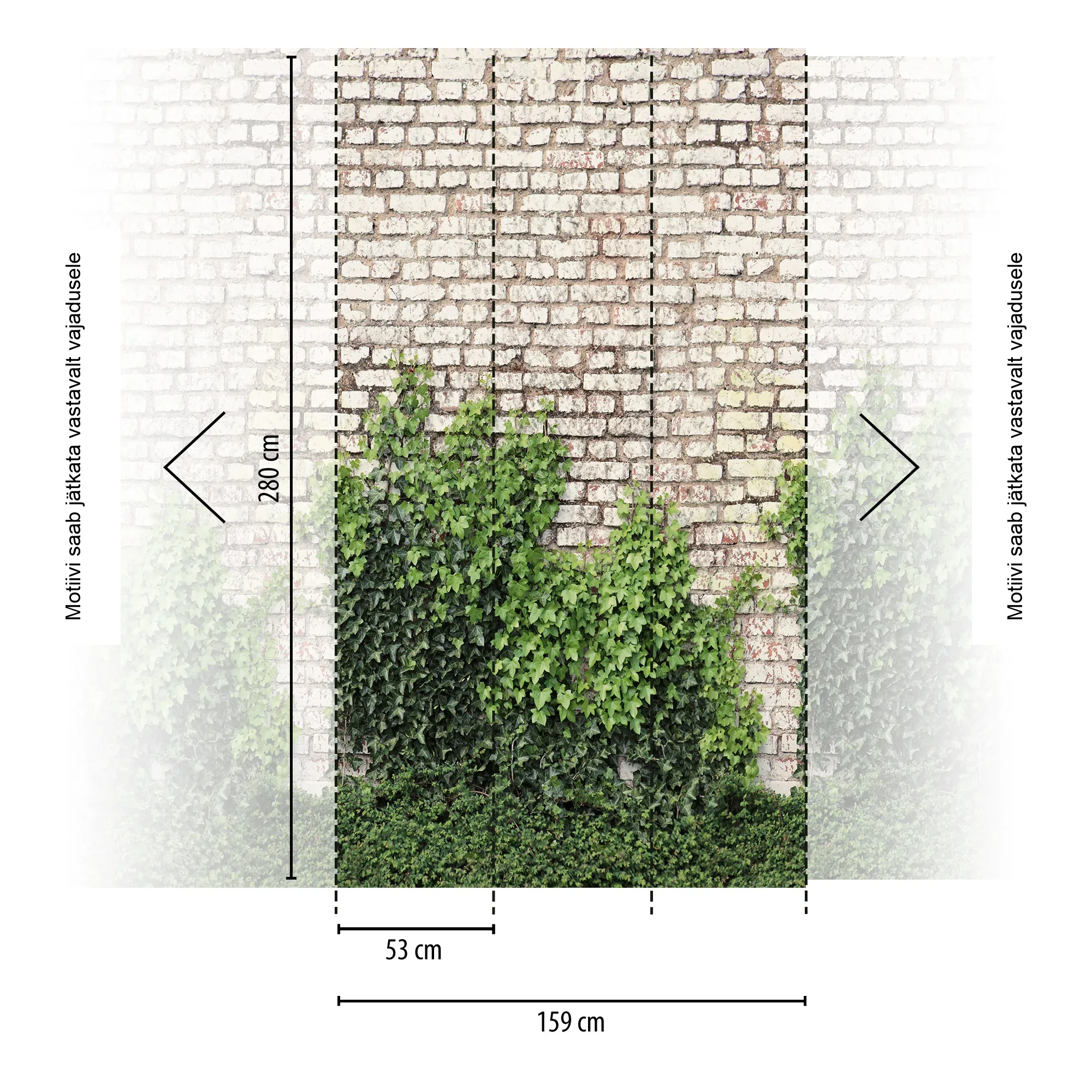 Kiviefektiga fliistapeet Livingwalls The Wall 4 – pruun – 792268 - Image 2