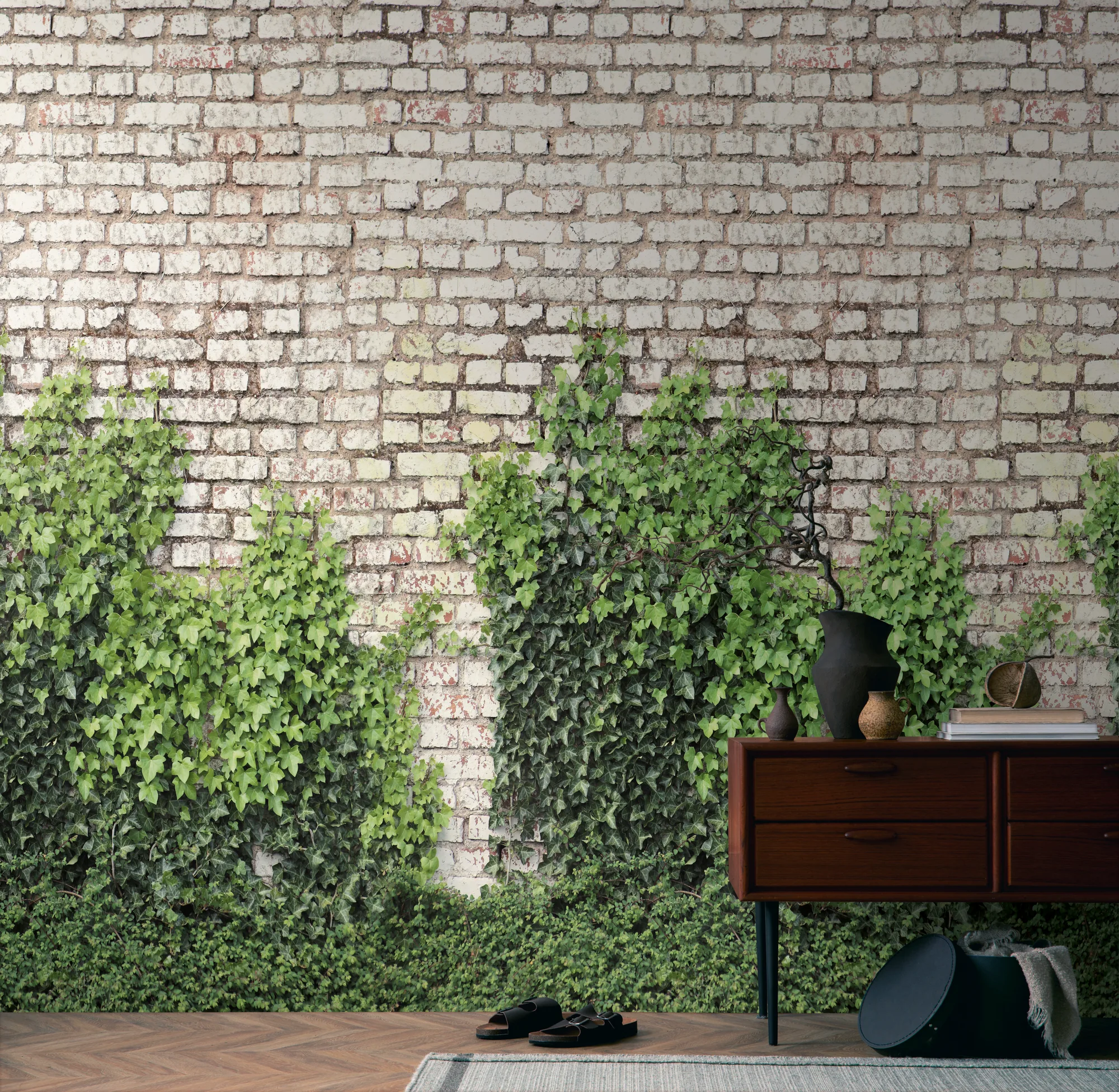 Kiviefektiga fliistapeet Livingwalls The Wall 4 – pruun – 792268 - Image 3
