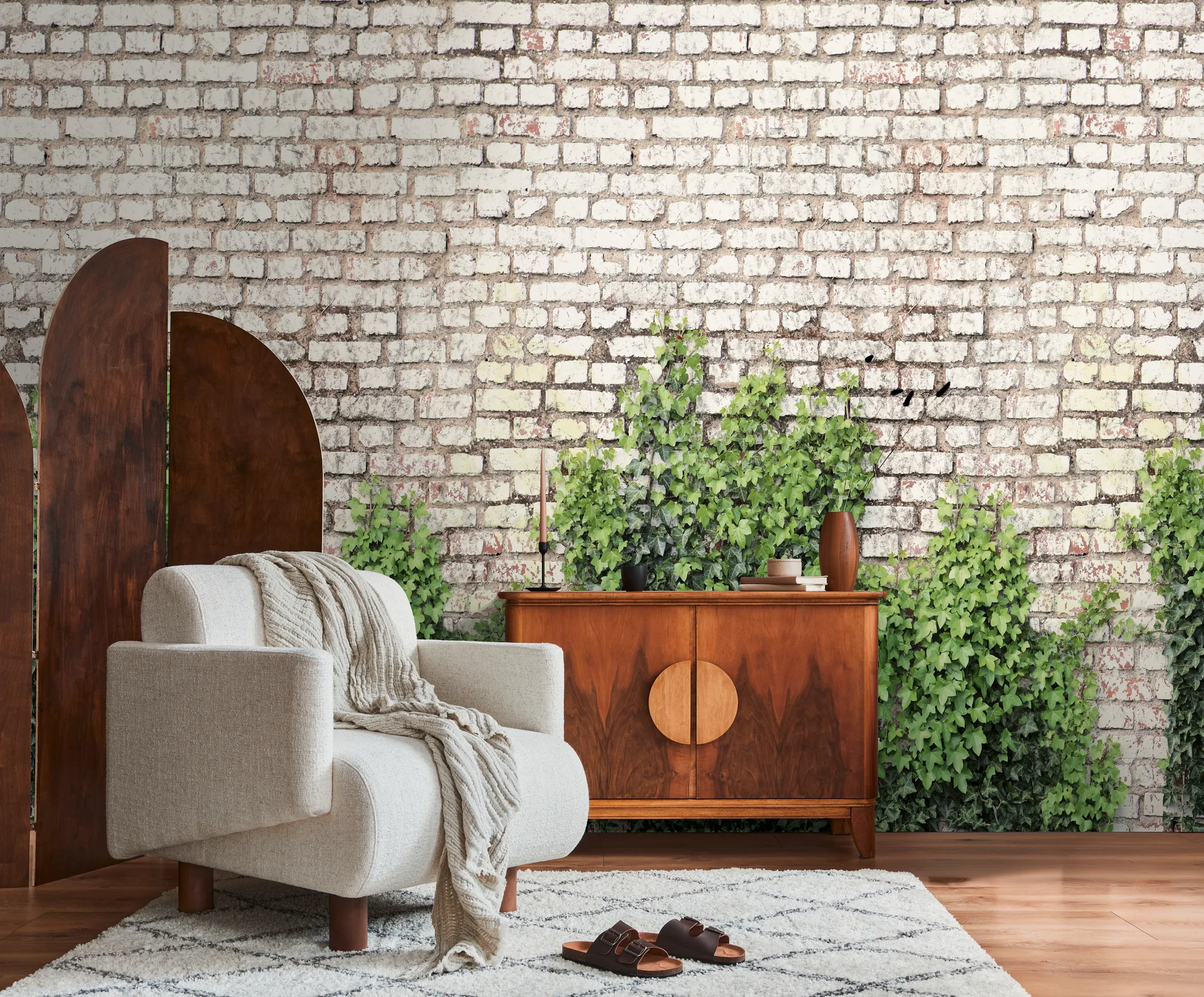 Kiviefektiga fliistapeet Livingwalls The Wall 4 – pruun – 792268 - Image 5