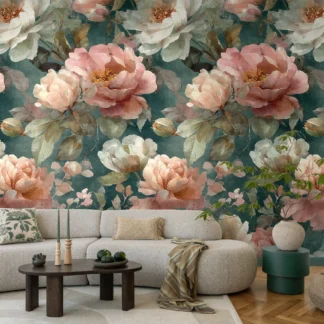 Lillemustriga fliistapeet Livingwalls The Wall 4 – roosa – 792488