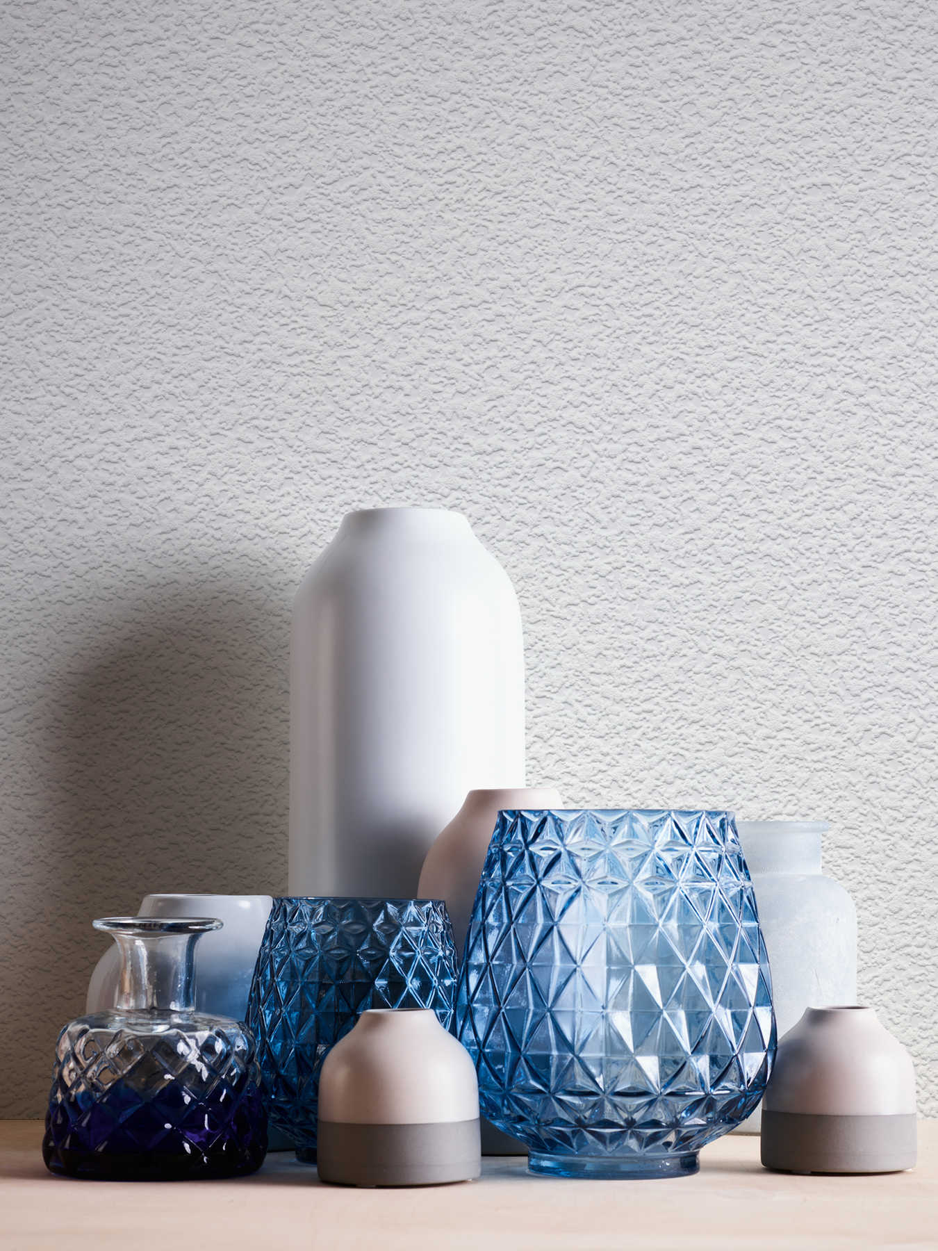 Ühetooniline pabertapeet Shades of White – 336220 - Image 6