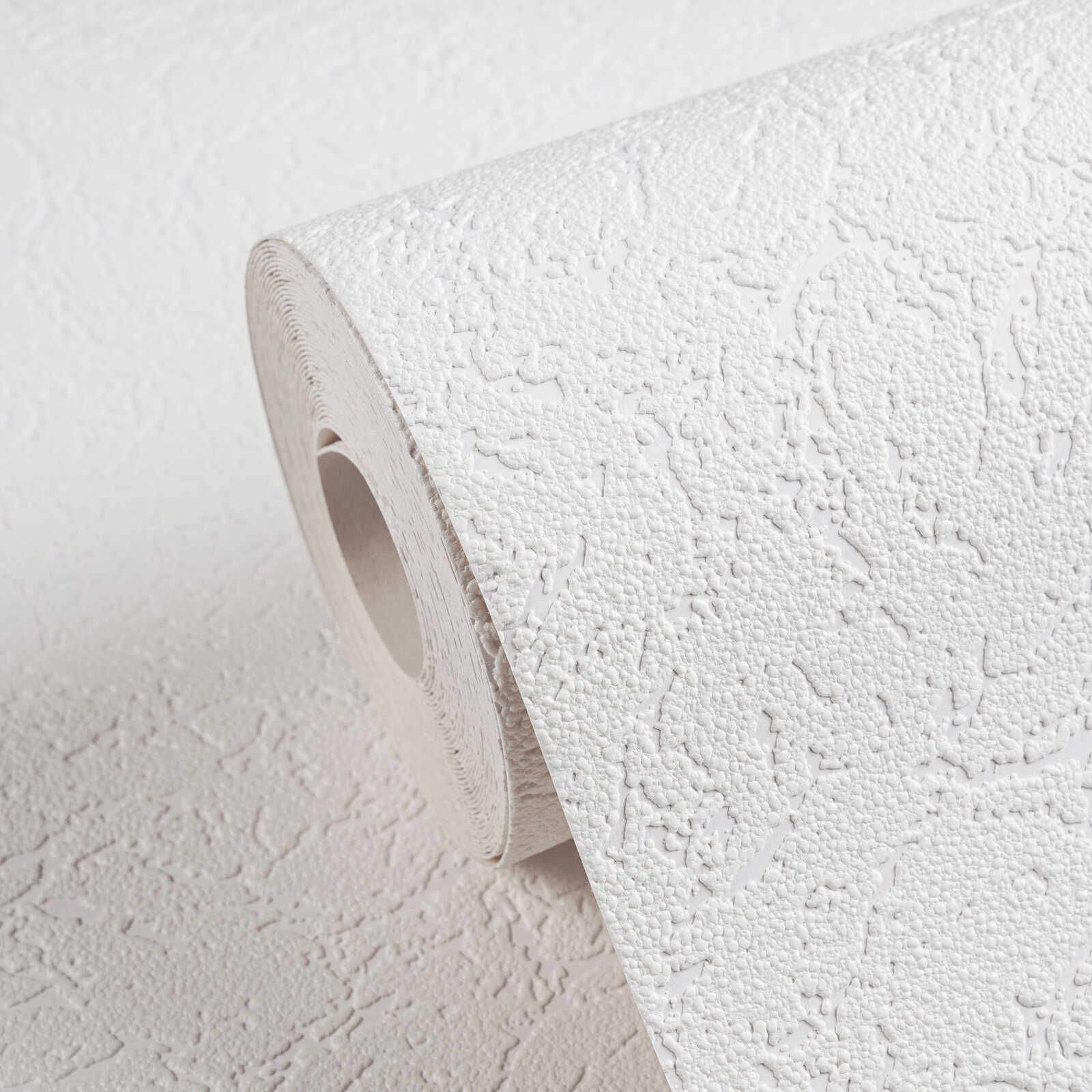 Ühetooniline pabertapeet Designed in White – 282910 - Image 2