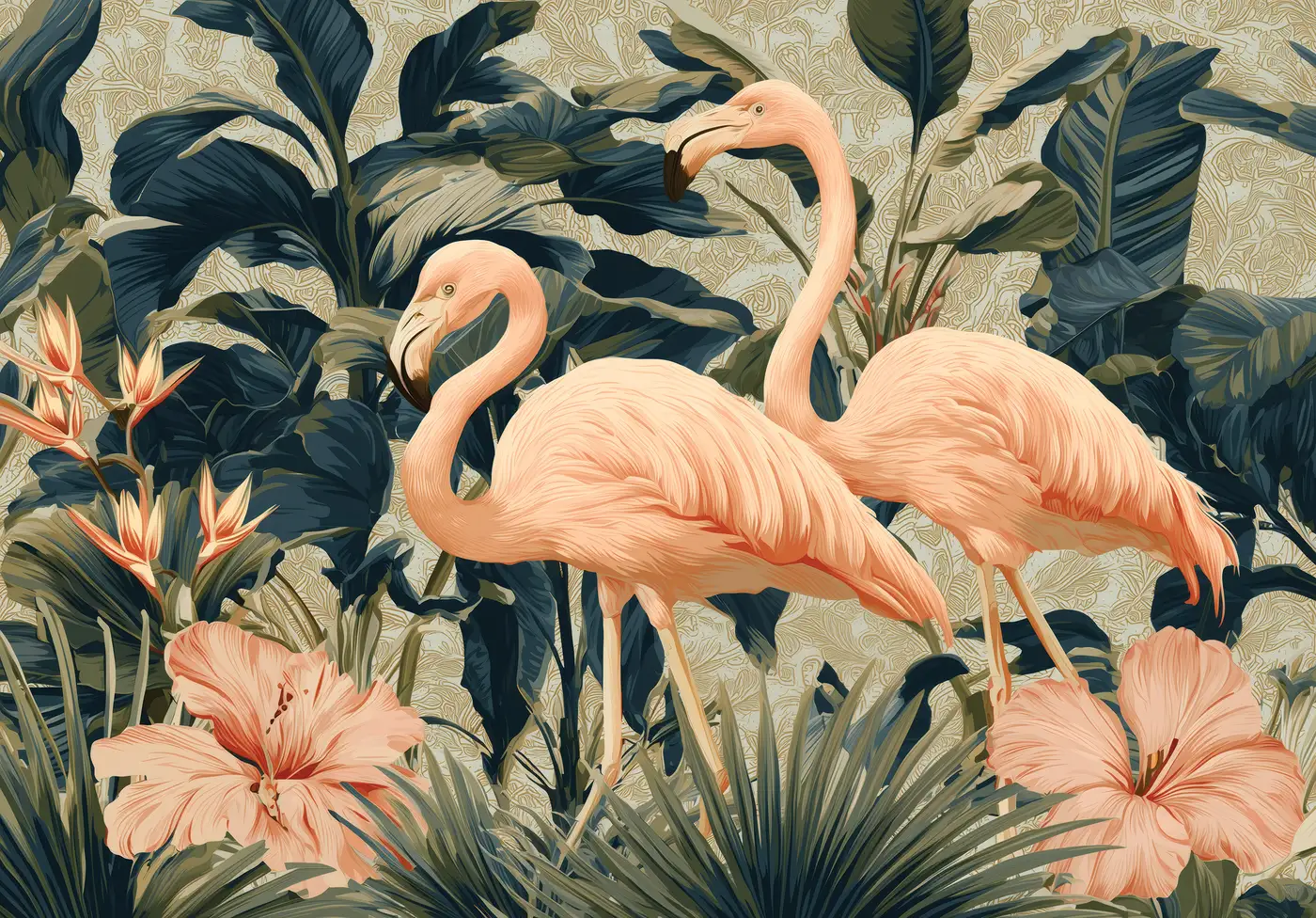 Fototapeet flamingoga – 15942 - Image 2