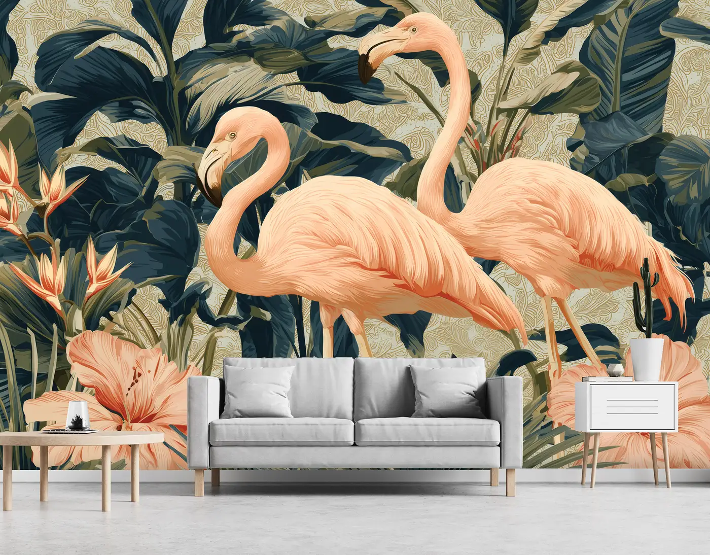 Fototapeet flamingoga – 15942