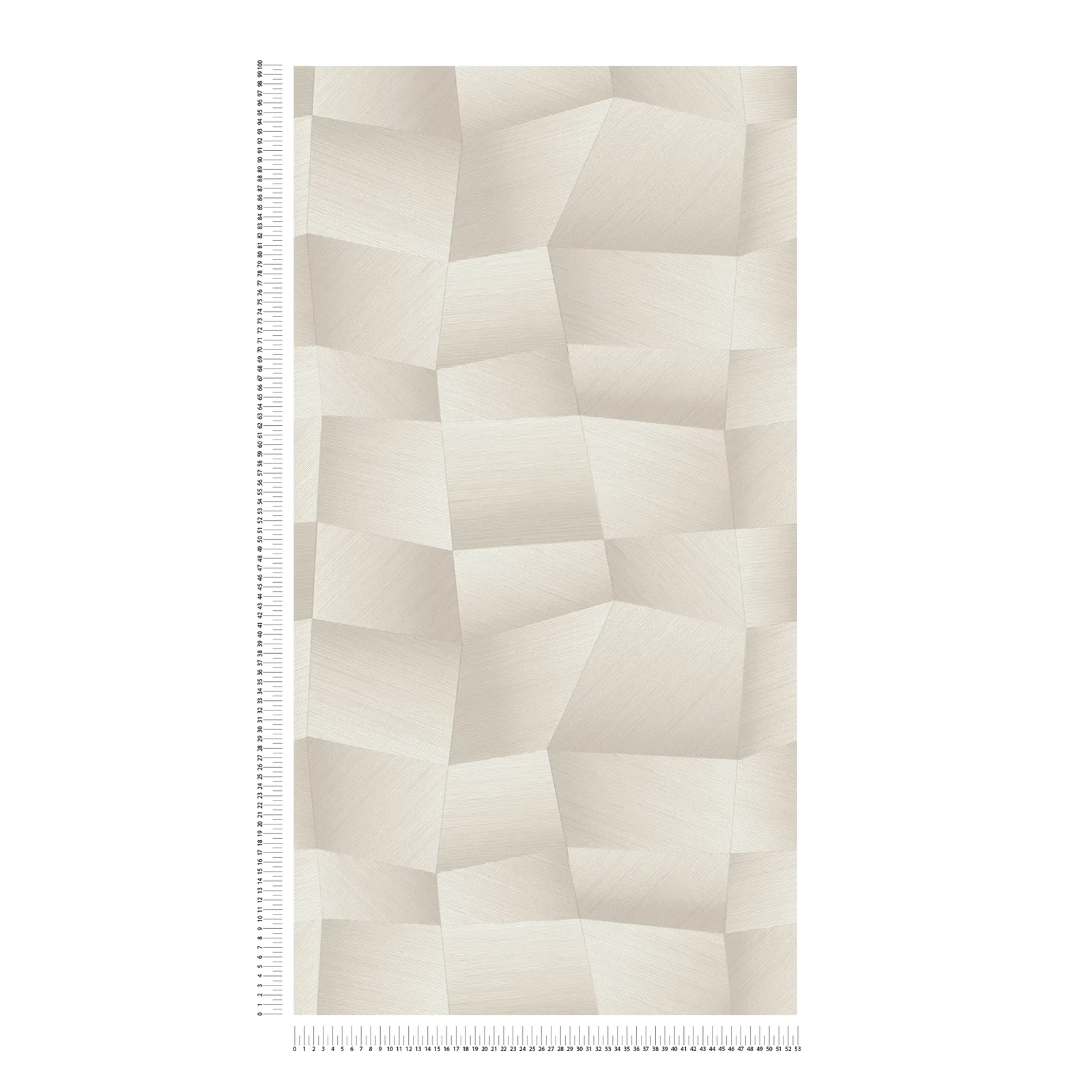 Geomeetrilise mustriga fliistapeet Designed in White – 791973 - Image 4