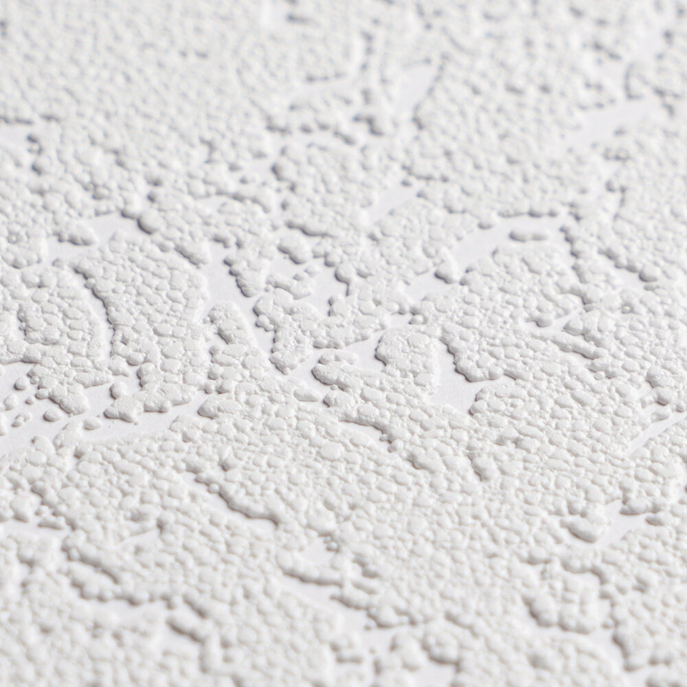 Ühetooniline pabertapeet Designed in White – 282910 - Image 6