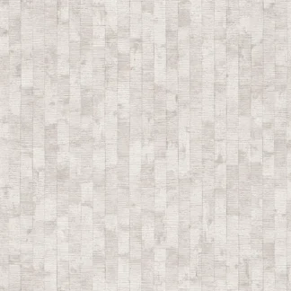 Geomeetrilise mustriga fliistapeet Designed in White – 790083