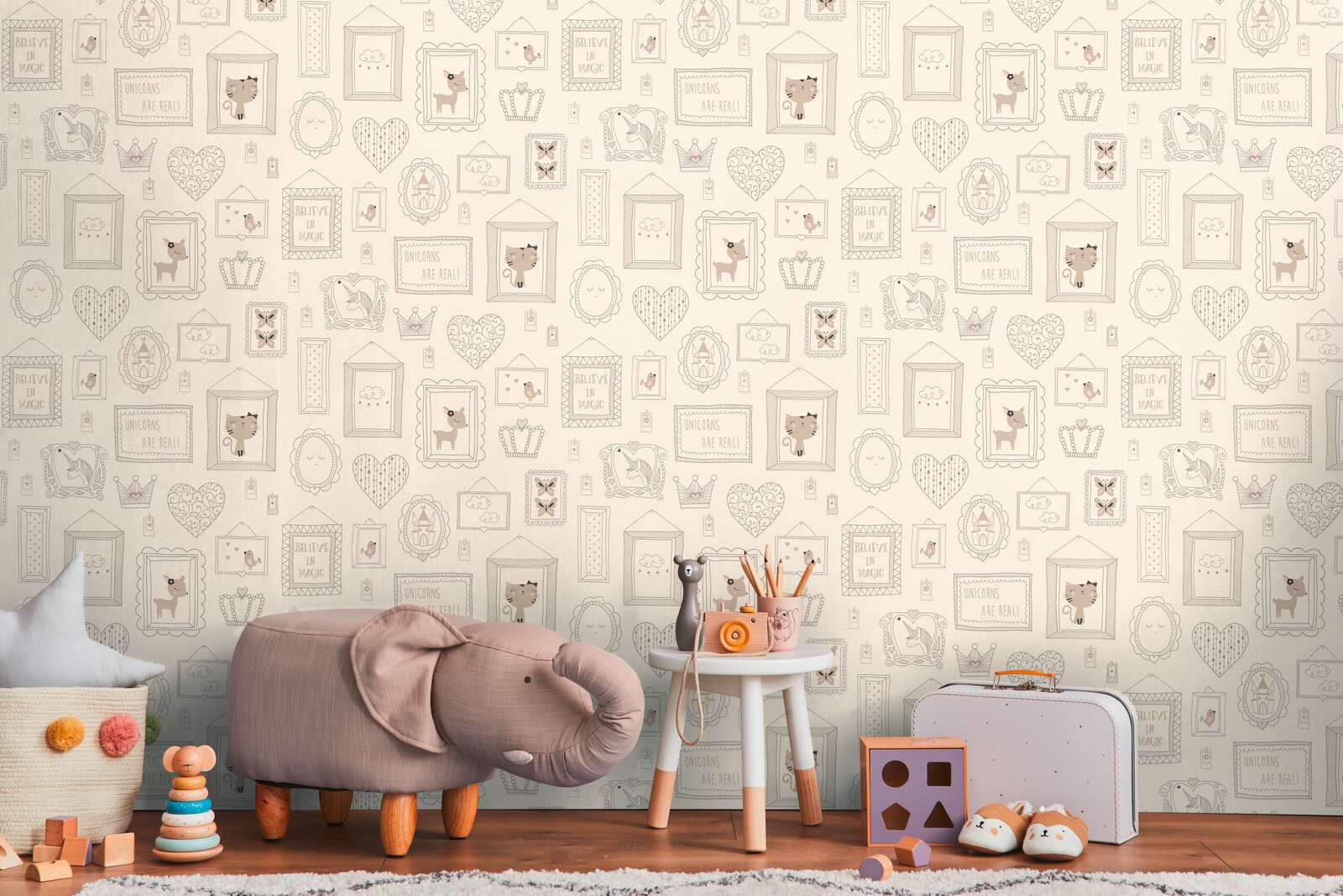 Kivimustriga fliistapeet Kids Studio – 369914 - Image 3
