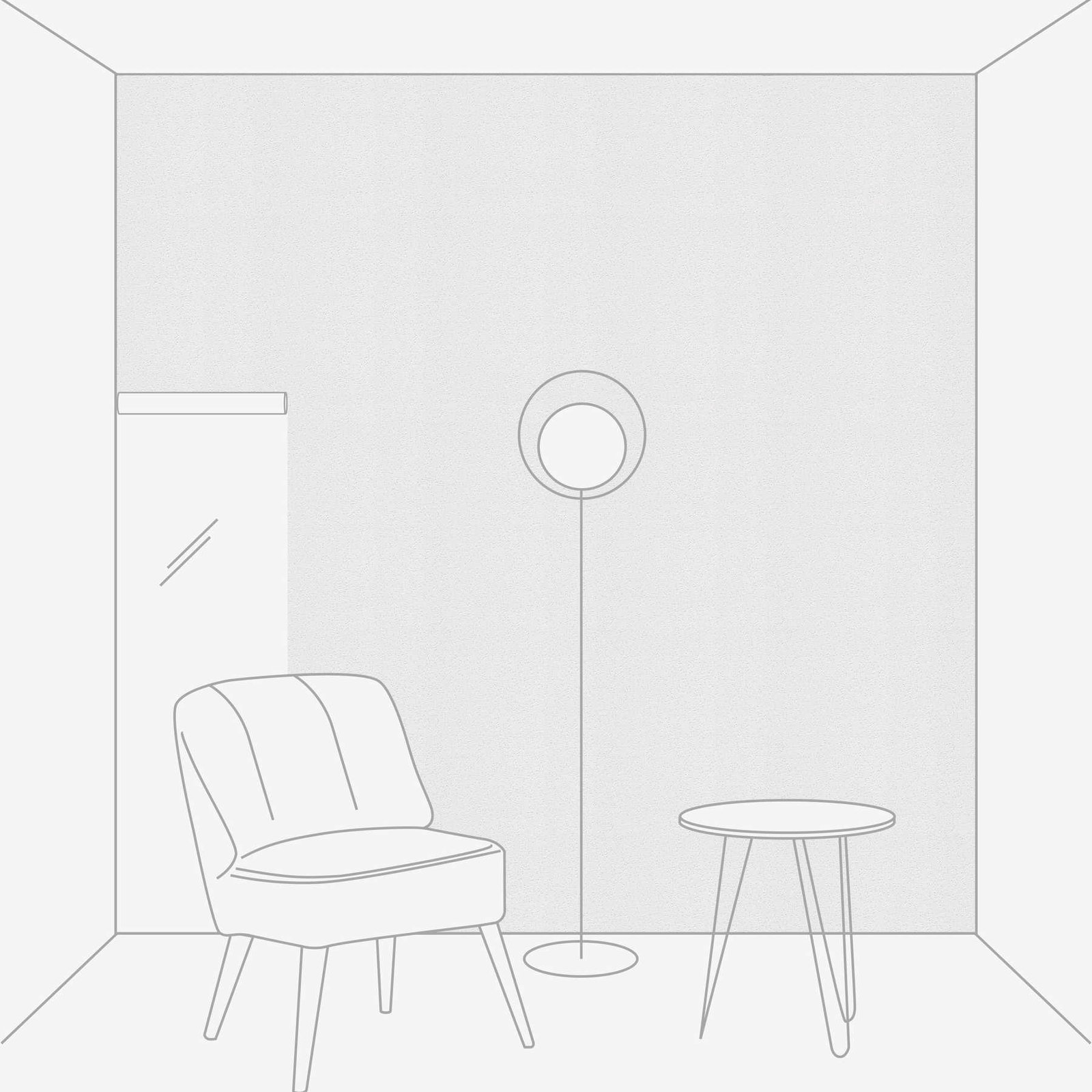 Ühetooniline pabertapeet Shades of White – 666314 - Image 3