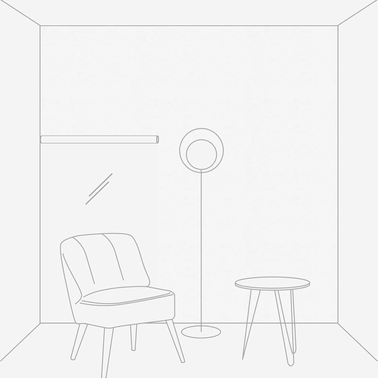 Ühetooniline fliistapeet Designed in White – 953121 - Image 3