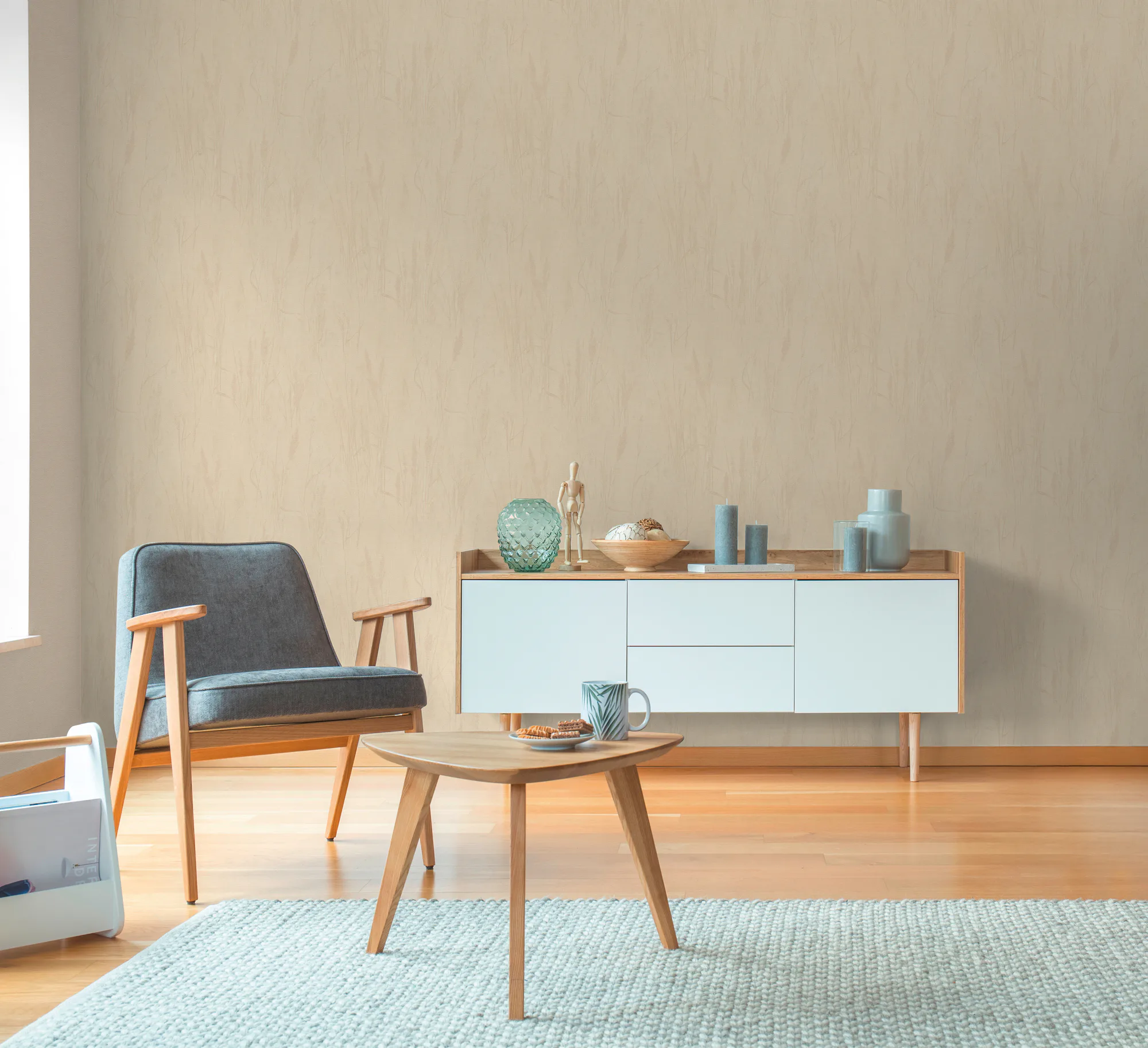 Lillemustriga fliistapeet beež ja kollane Hygge 3 – 790944 - Image 2