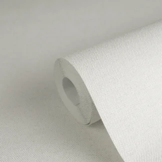 Tekstiilse ilmega ühetooniline fliistapeet hall ja valge Hygge 3 – 790981