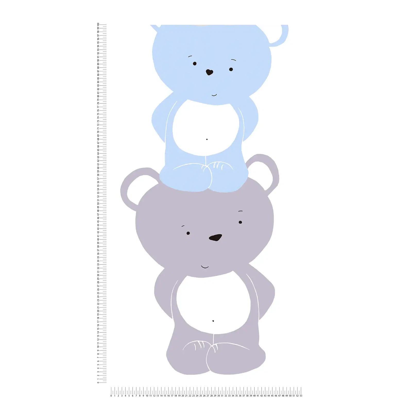 Mustriga fliistapeet Little Love – 381361 - Image 3