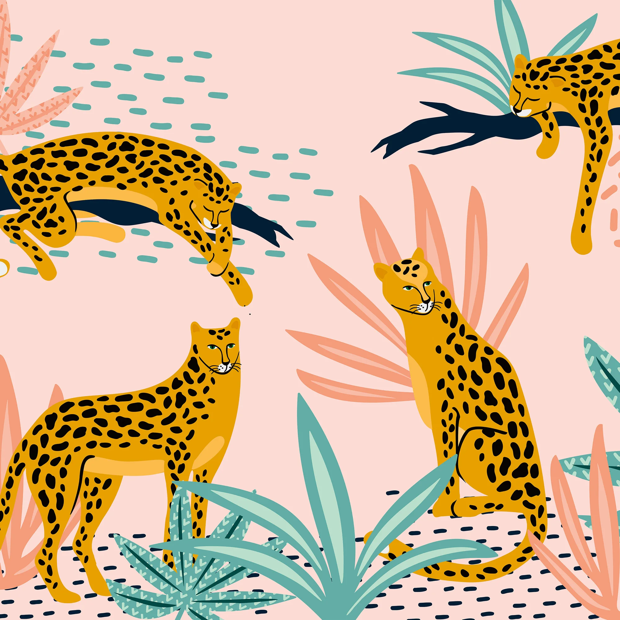 Leopard – fototapeet 14007 - Image 5