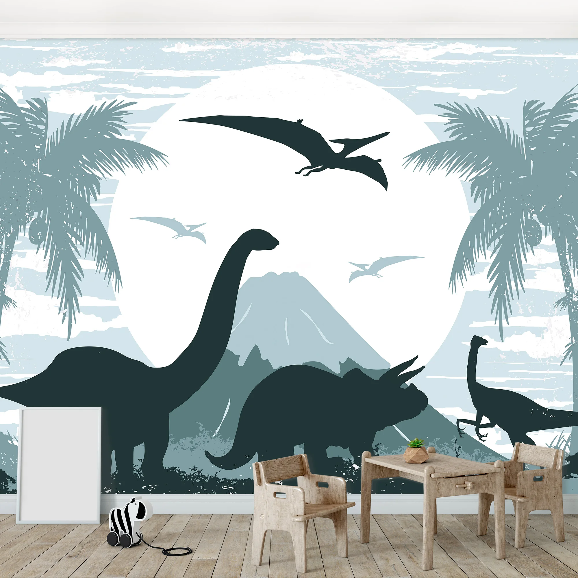 Sinised dinosaurused – fototapeet 14009 - Image 4