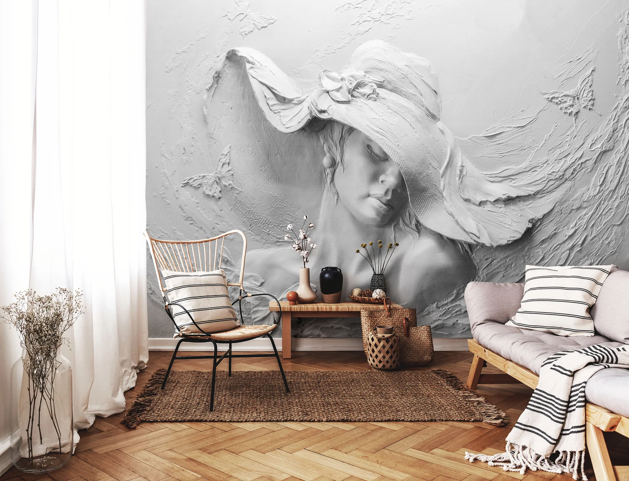Liblikad ja lilled – fototapeet 14014 - Image 3