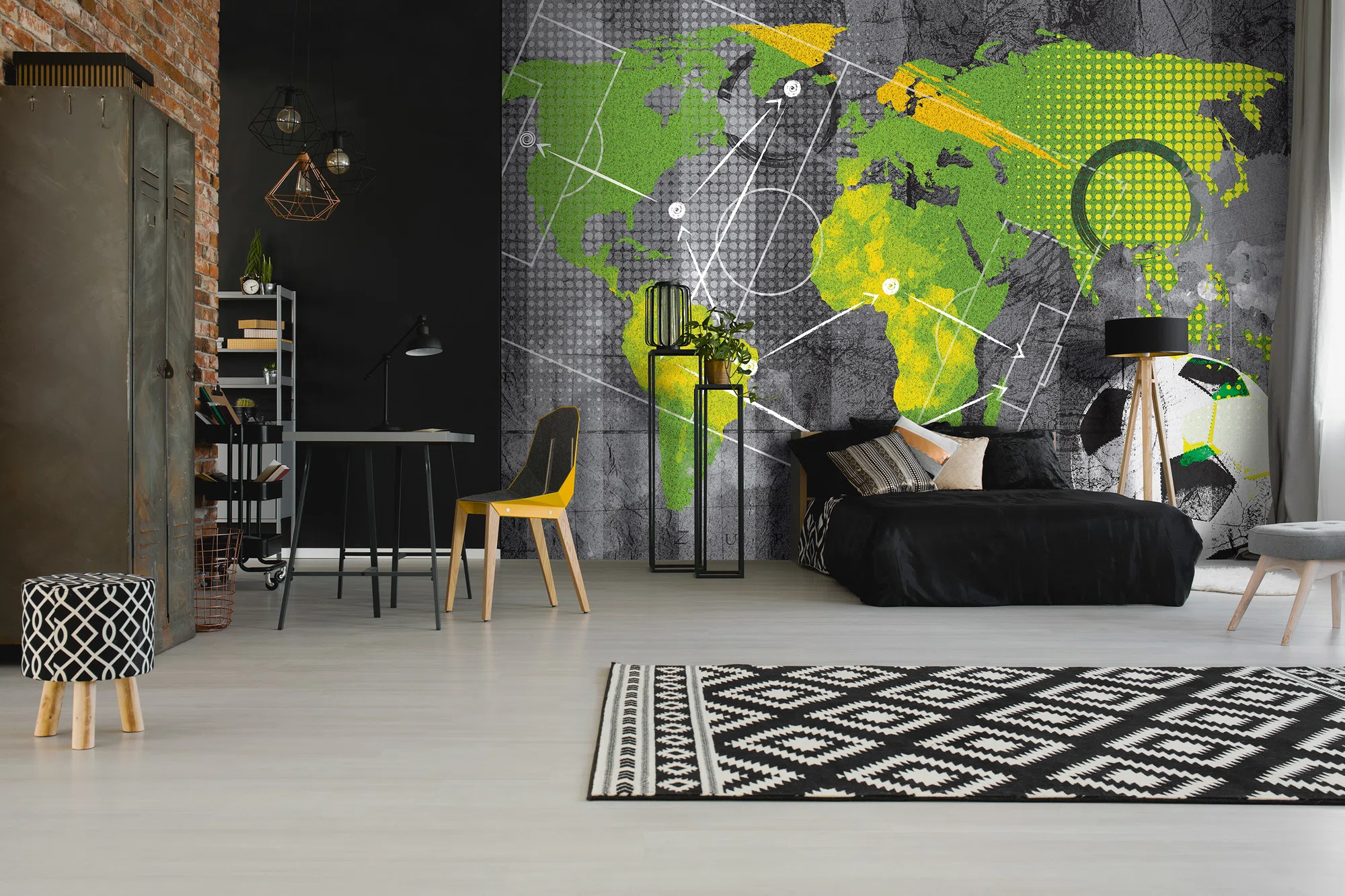 Laste maailmakaart – fototapeet 14079 - Image 2