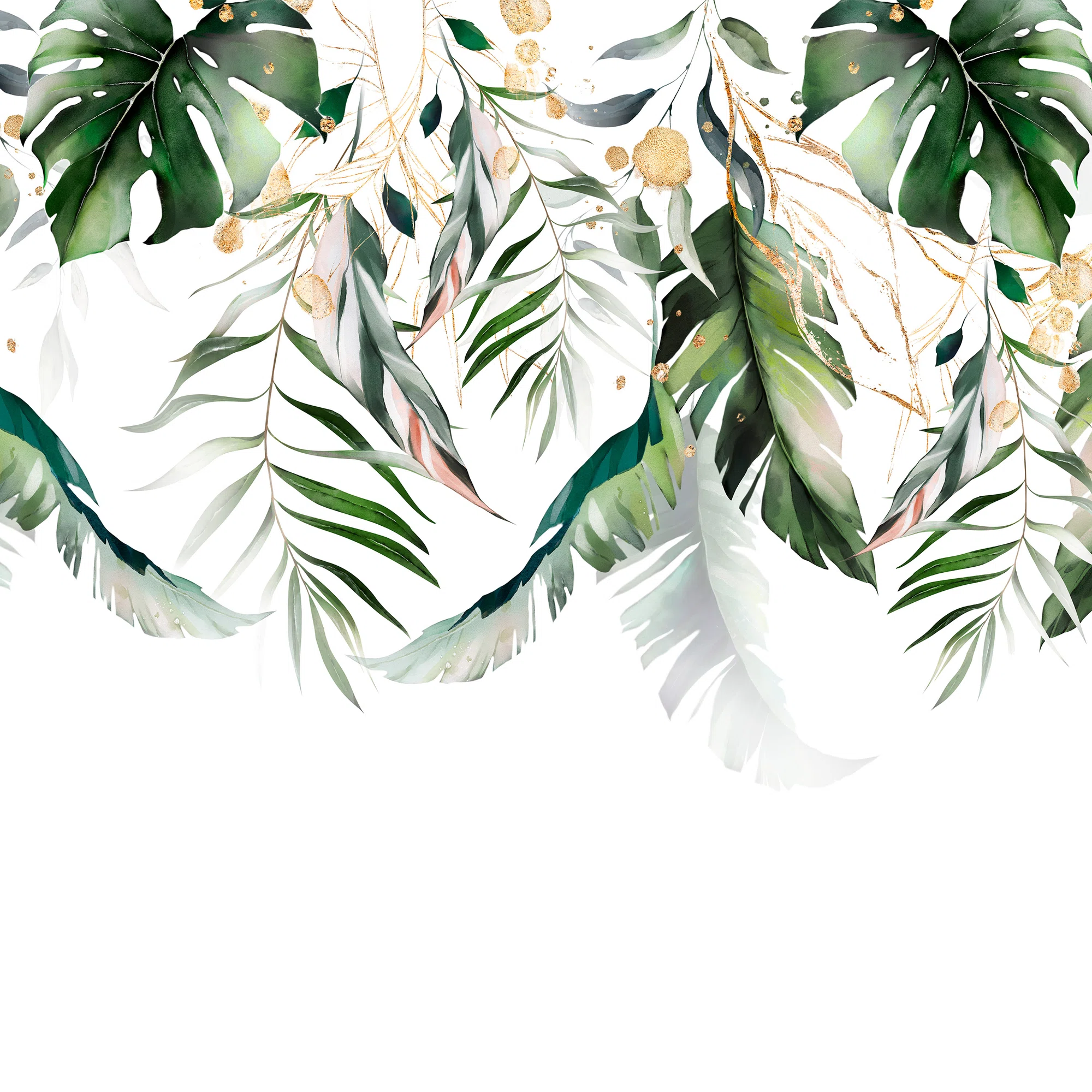 Tumerohelised monstera lehed – fototapeet 14128 - Image 5