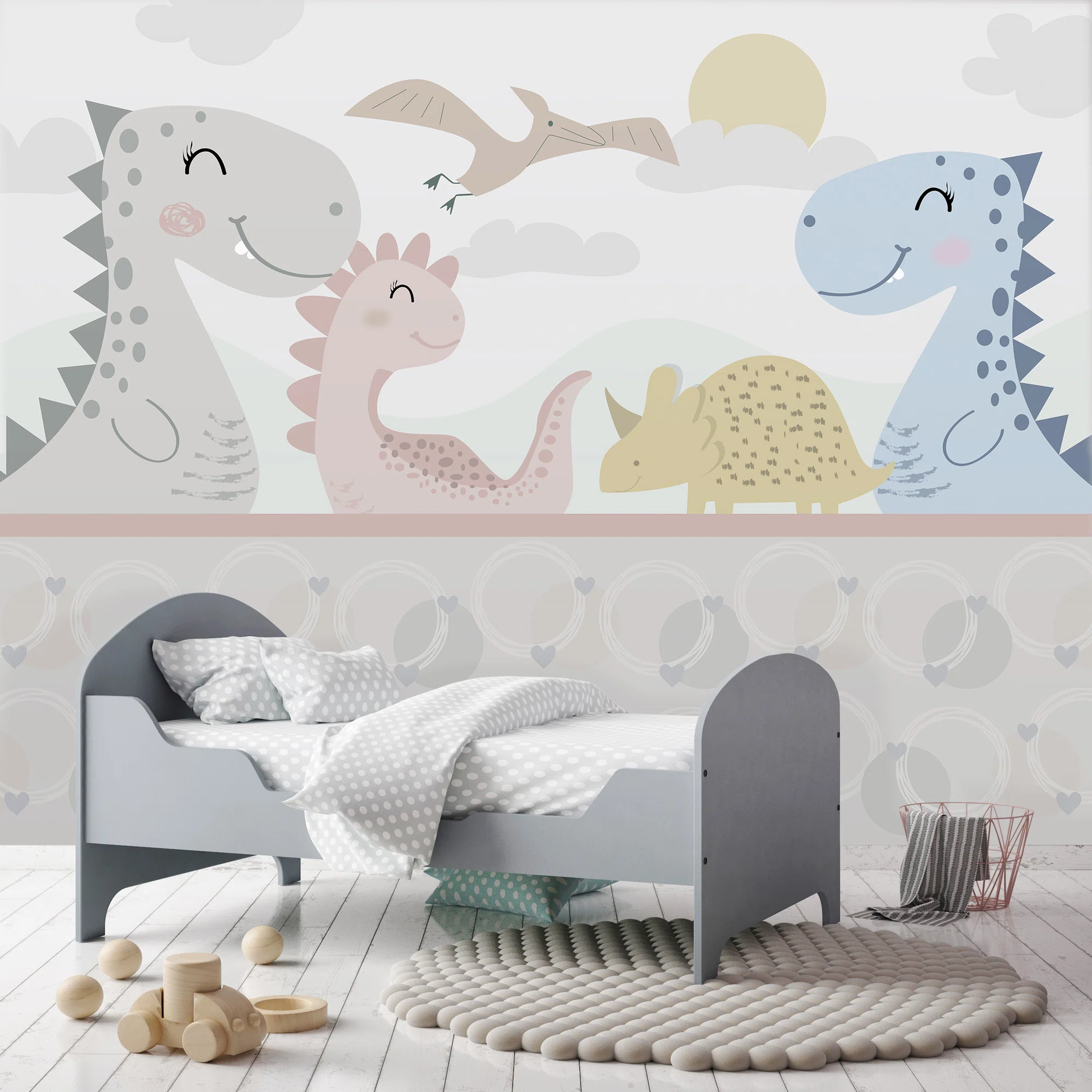Pastelsed dinosaurused – fototapeet 14164 - Image 7