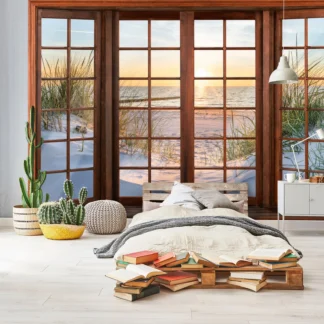 Päikeseloojang rannal – fototapeet 14205