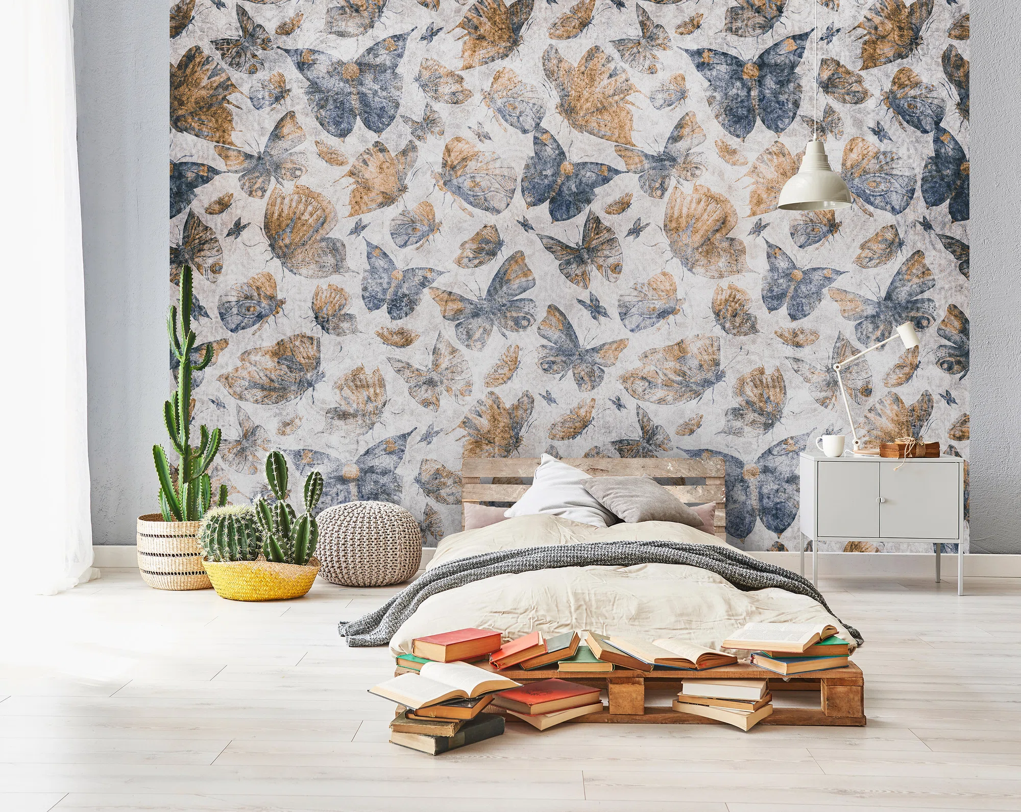 Liblikad ja lilled – fototapeet 14291 - Image 2