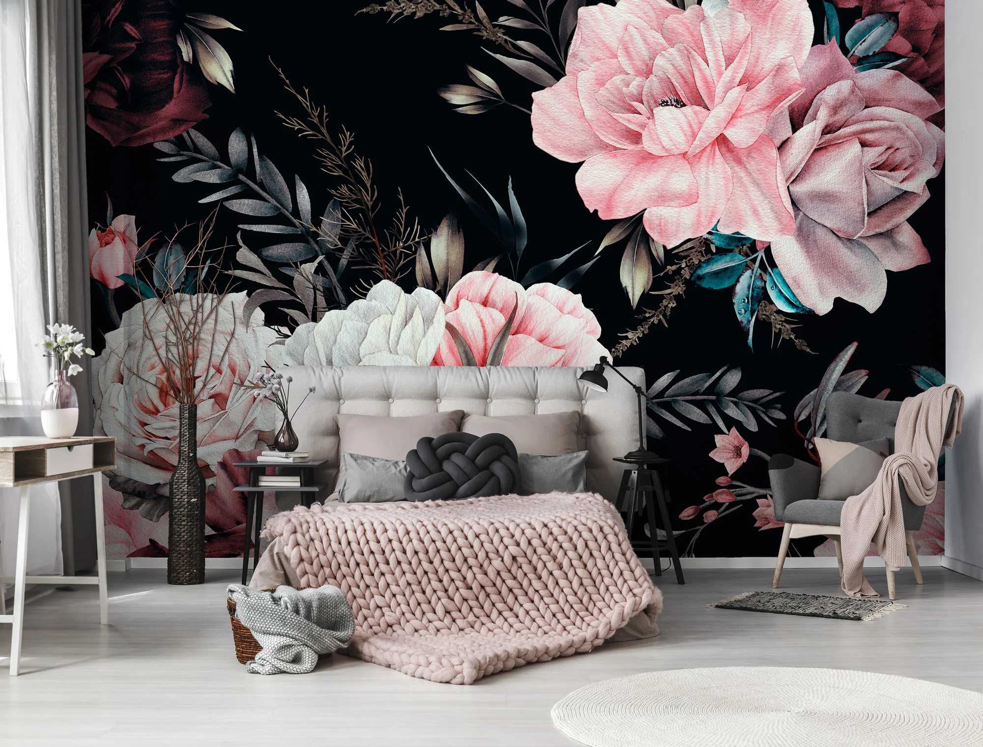 Pastelsed roosid – fototapeet 14414 - Image 2