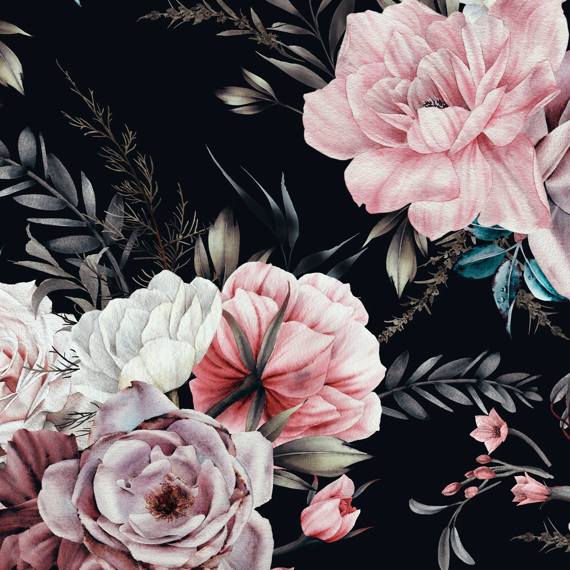 Pastelsed roosid – fototapeet 14414 - Image 5