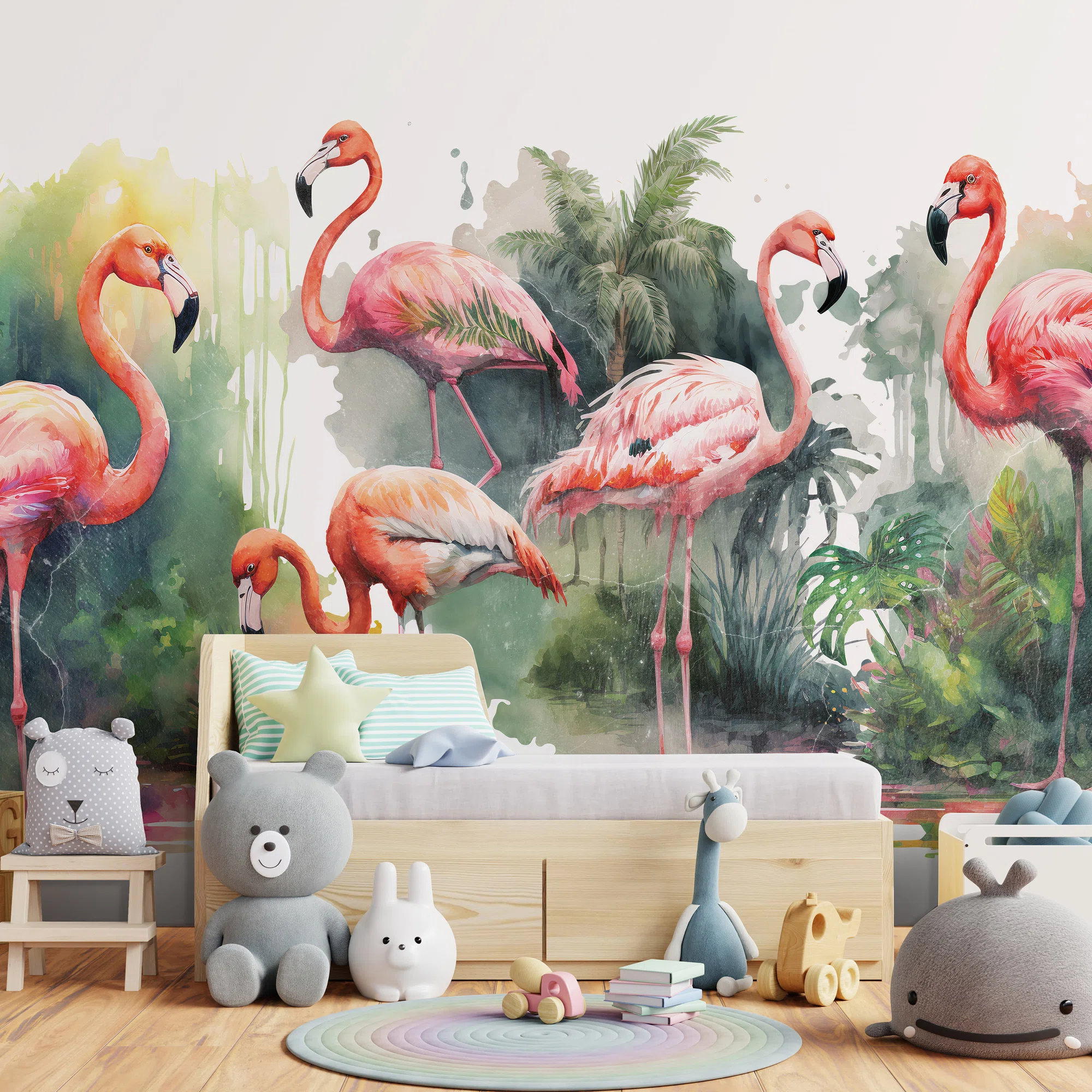 Flamingod troopikas – fototapeet 14558 - Image 7
