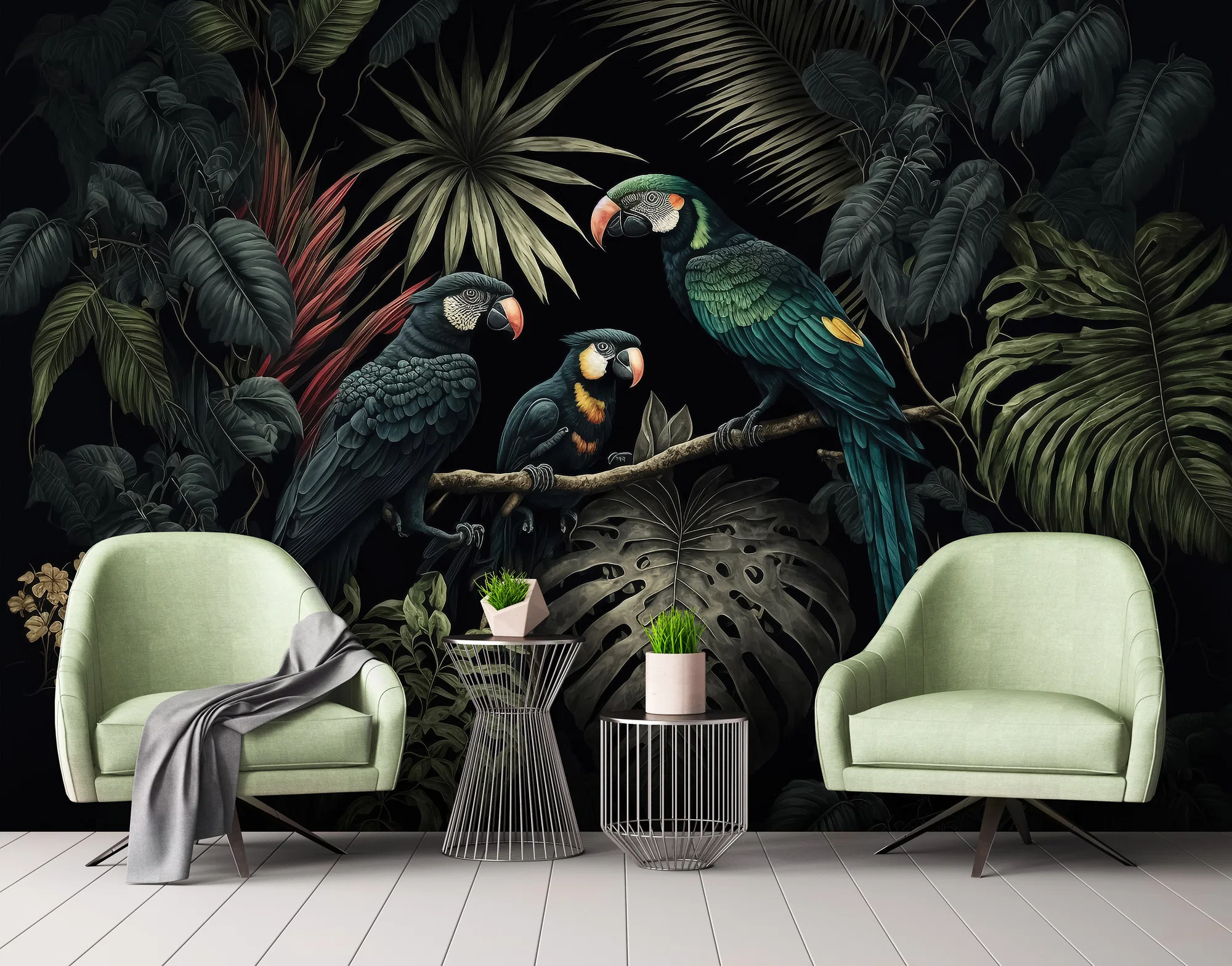 Monstera lehed – fototapeet 14668 - Image 3