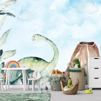 Pastelsed dinosaurused – fototapeet 14677