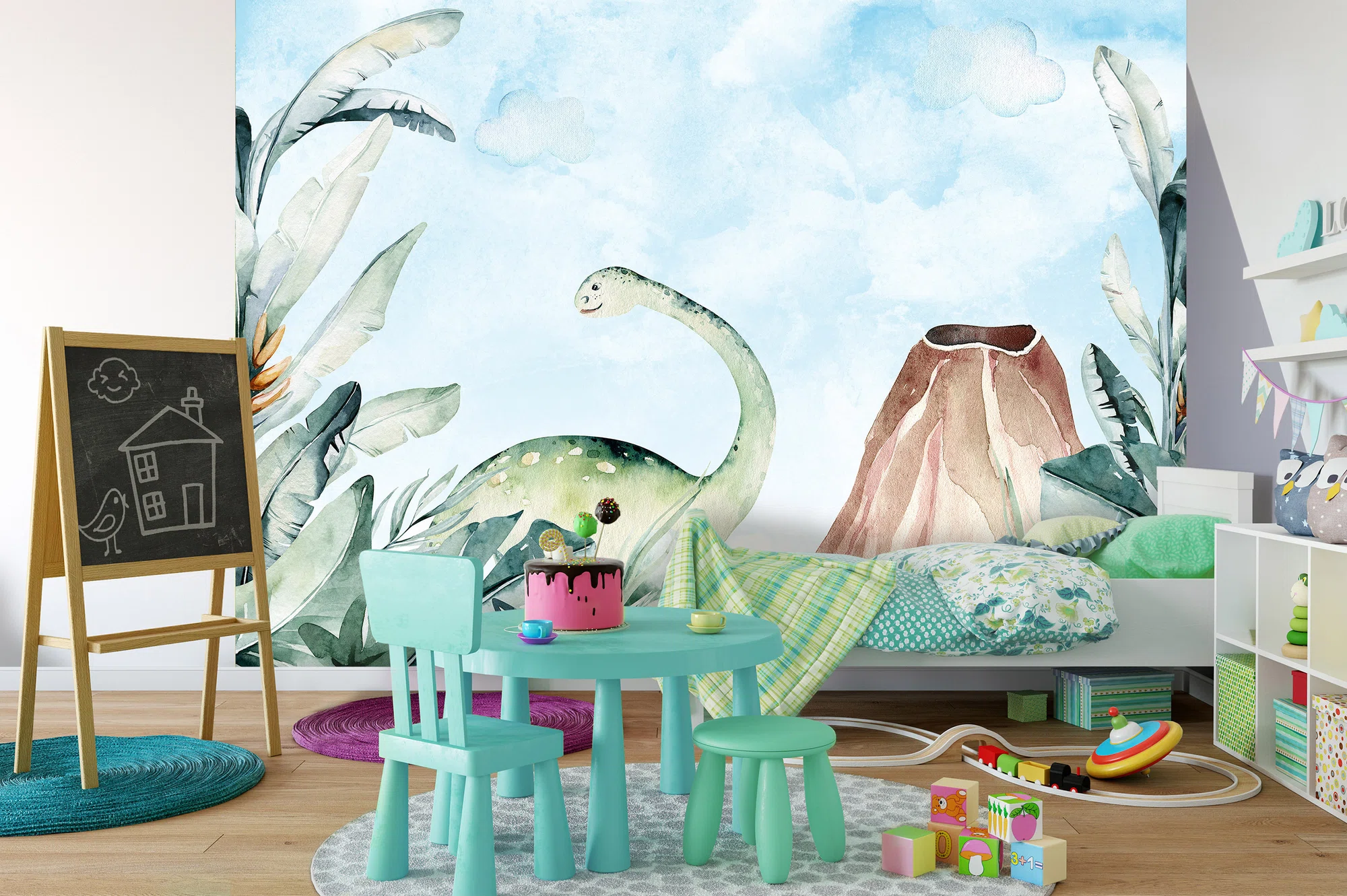 Pastelsed dinosaurused – fototapeet 14677 - Image 3