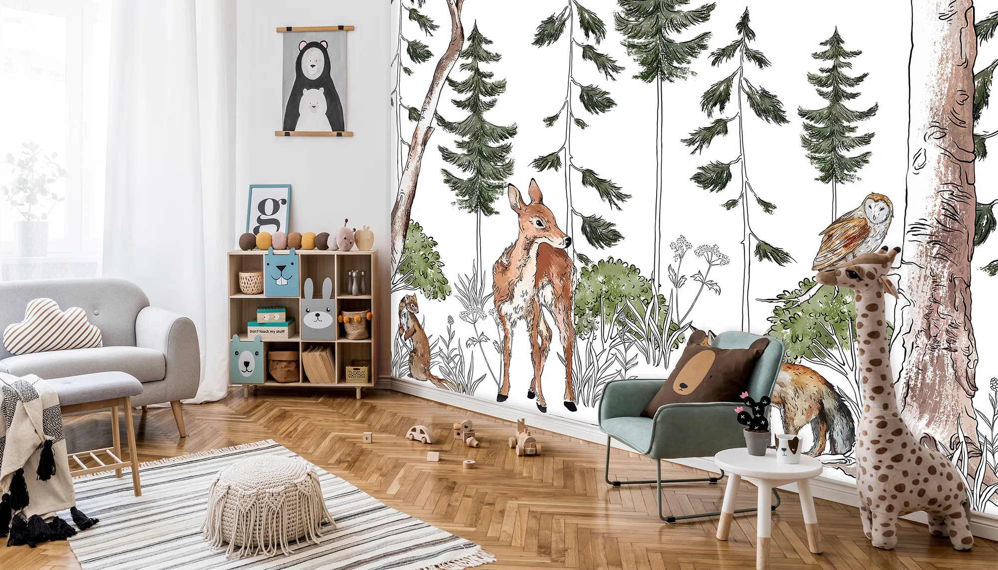Valge mets – fototapeet 14986