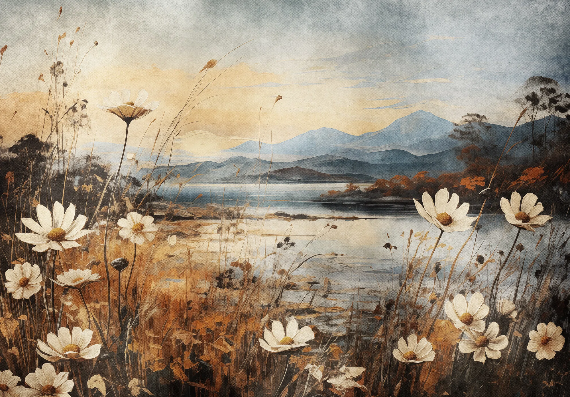 Mägimaastik – fototapeet 15021 - Image 2