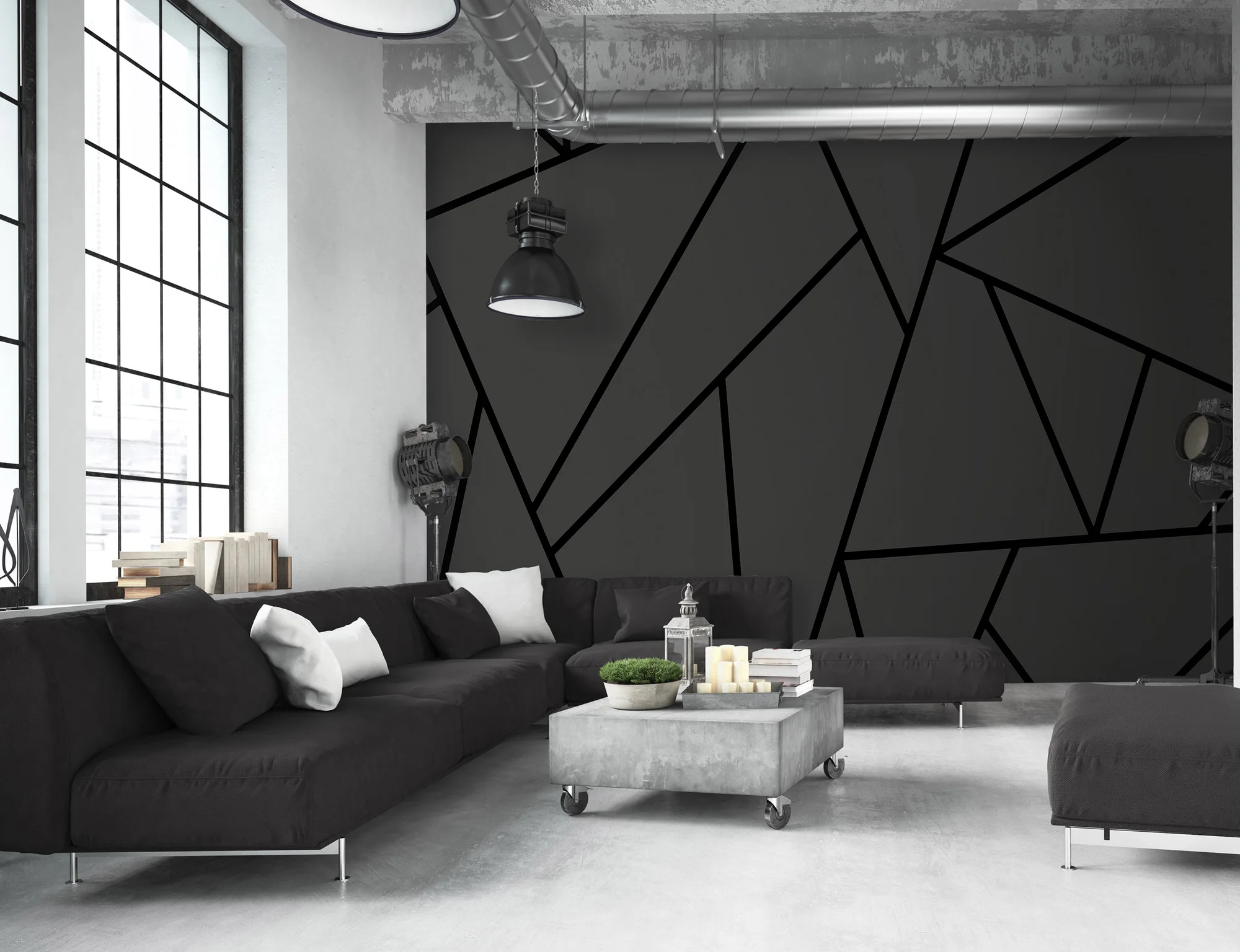 Geomeetrilised jooned – fototapeet 15138