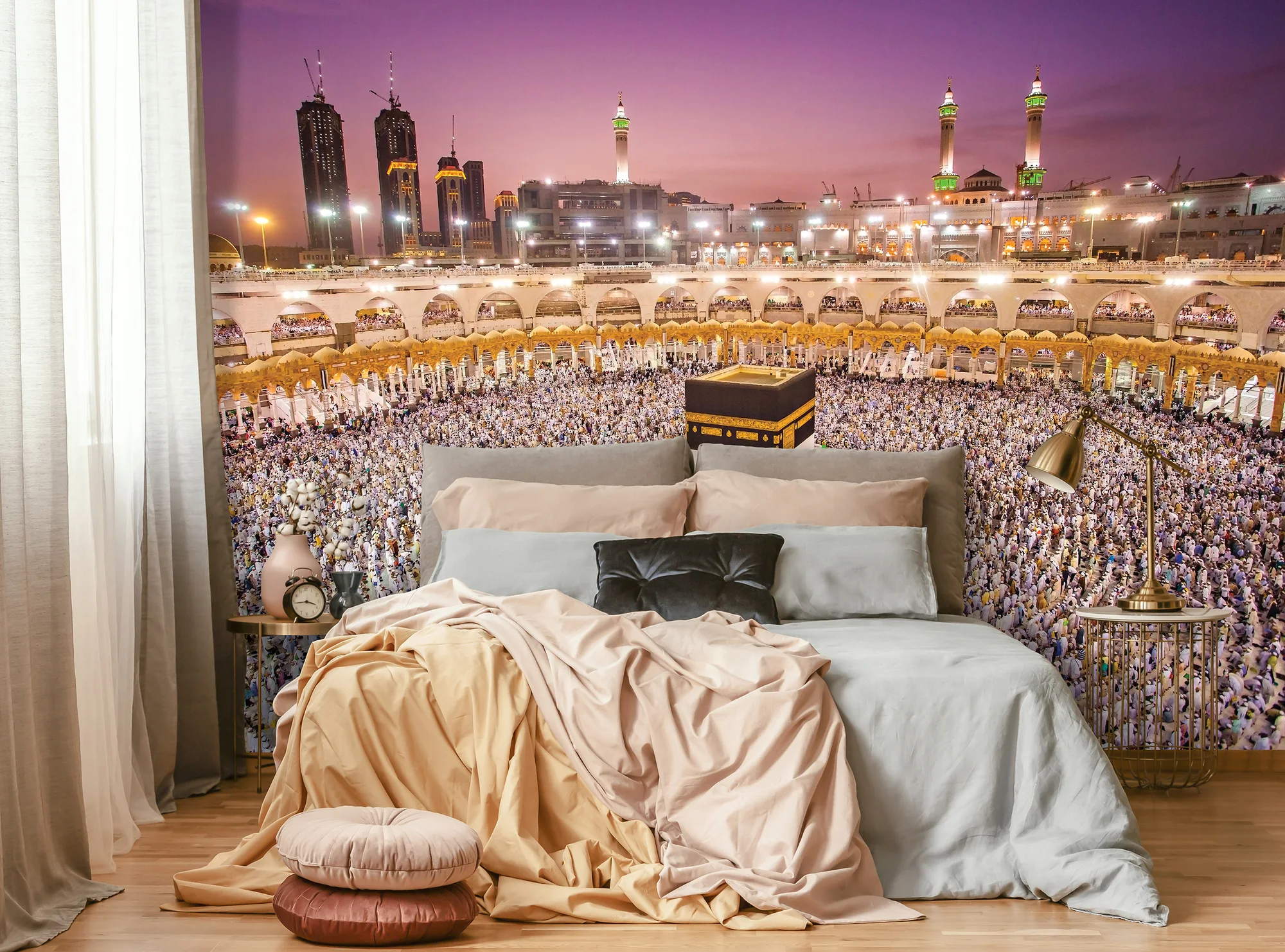 Palverändurid Kaaba ümber – fototapeet 15145