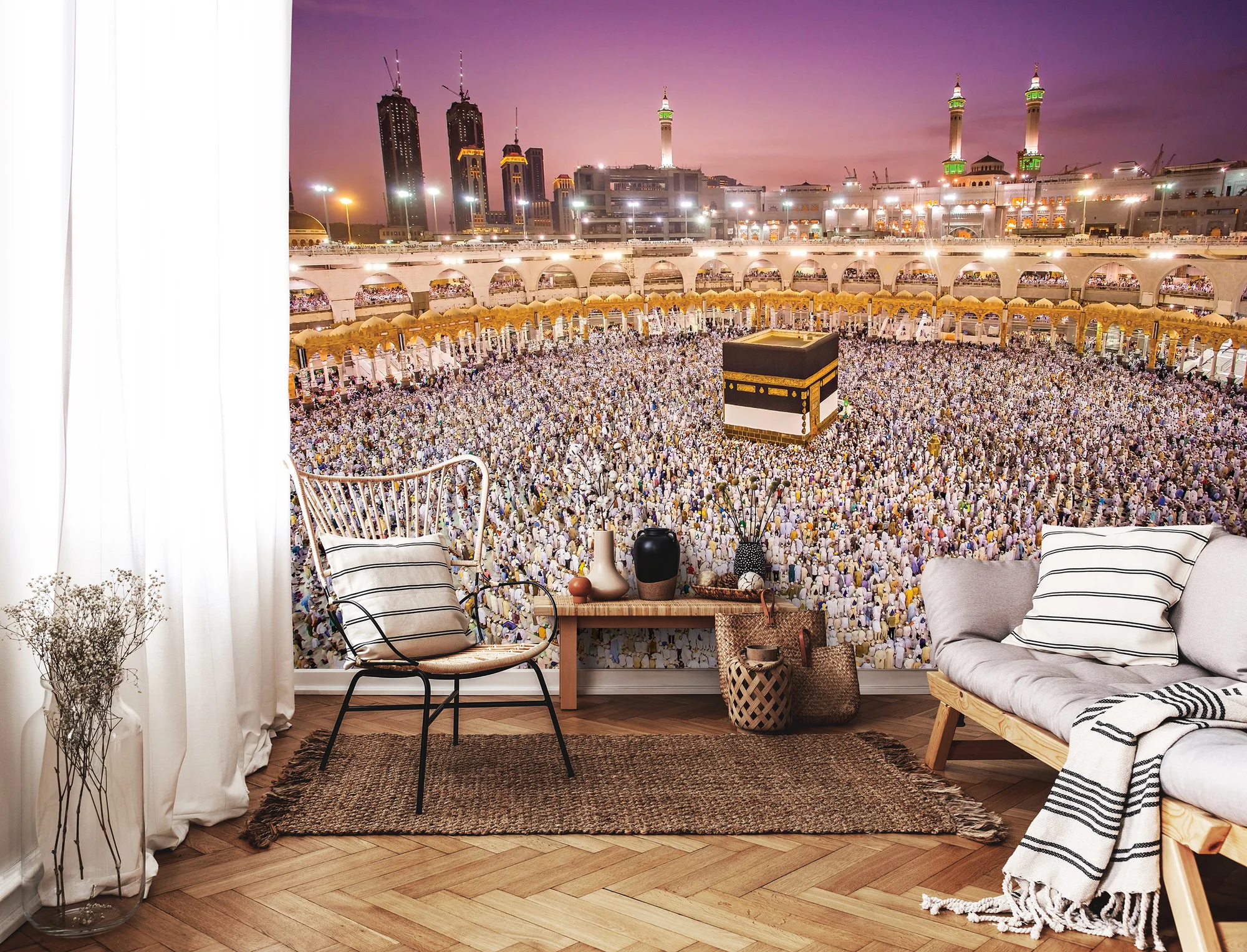 Palverändurid Kaaba ümber – fototapeet 15145 - Image 2